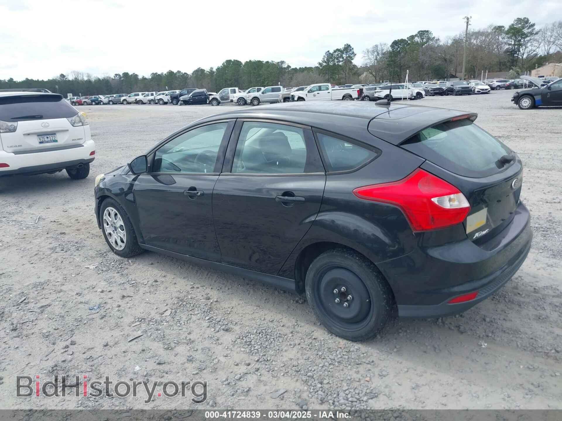 2012 FORD FOCUS - VIN: 1FAHP3K2XCL332177 - Фото 3