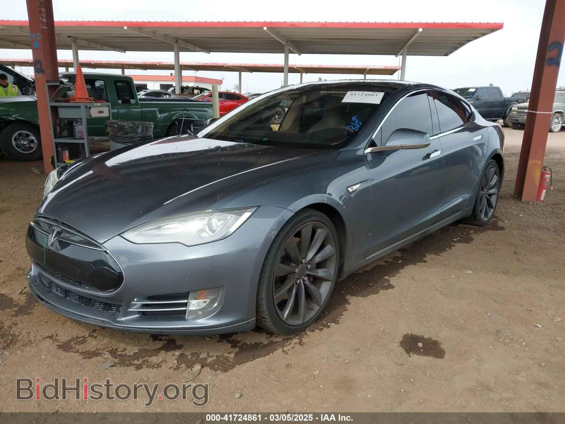 2012 TESLA MODEL S - VIN: 5YJSA1DP4CFP01942 - Photo 2