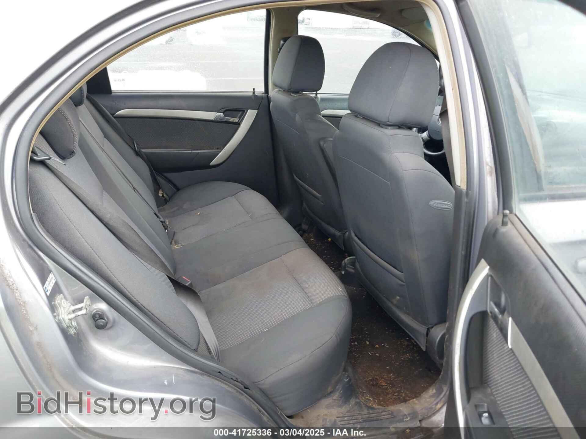 2011 CHEVROLET AVEO - VIN: KL1TD5DE7BB223090 - Фото 8