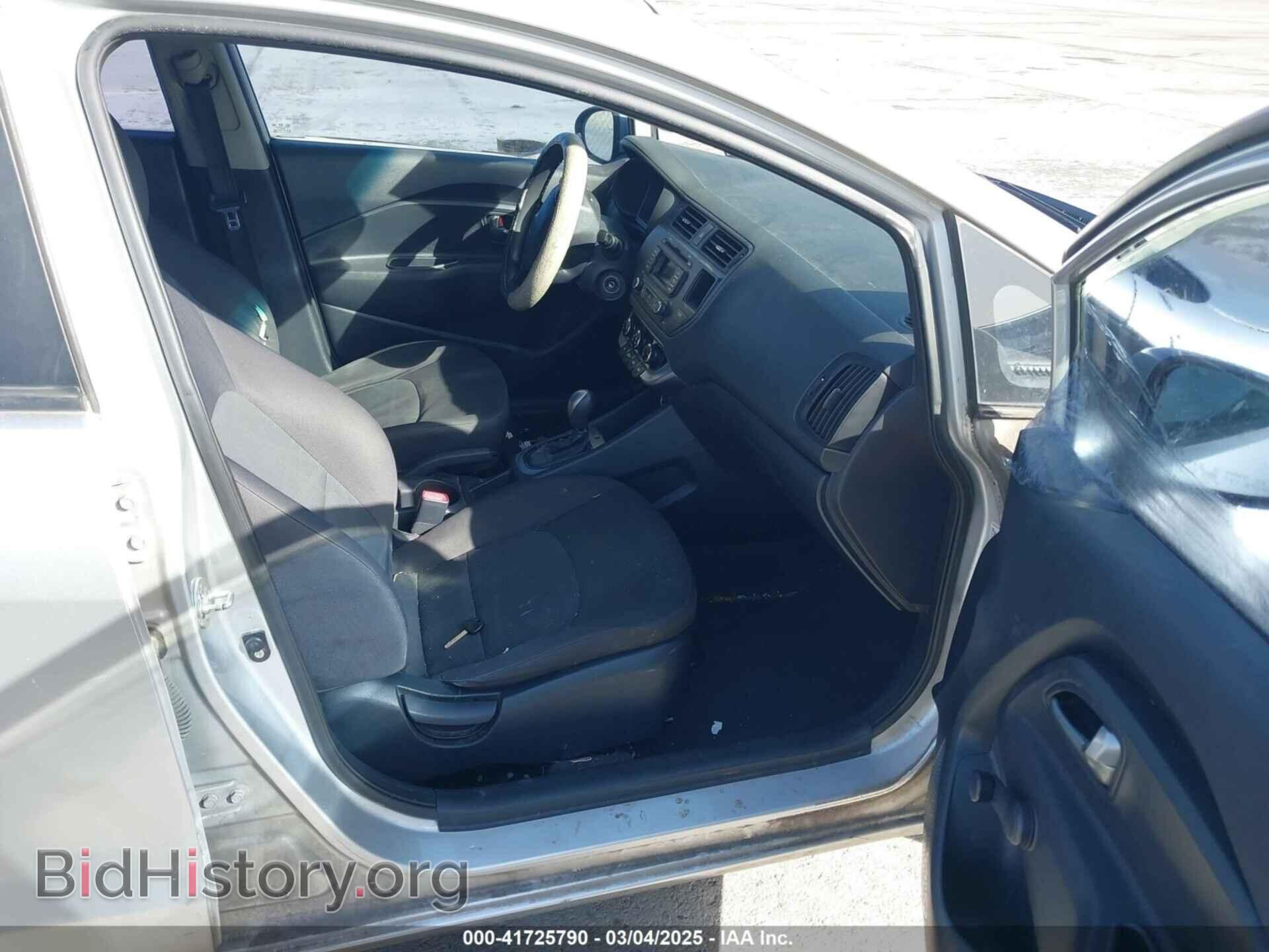2013 KIA RIO - VIN: KNADM5A38D6175575 - Фото 5