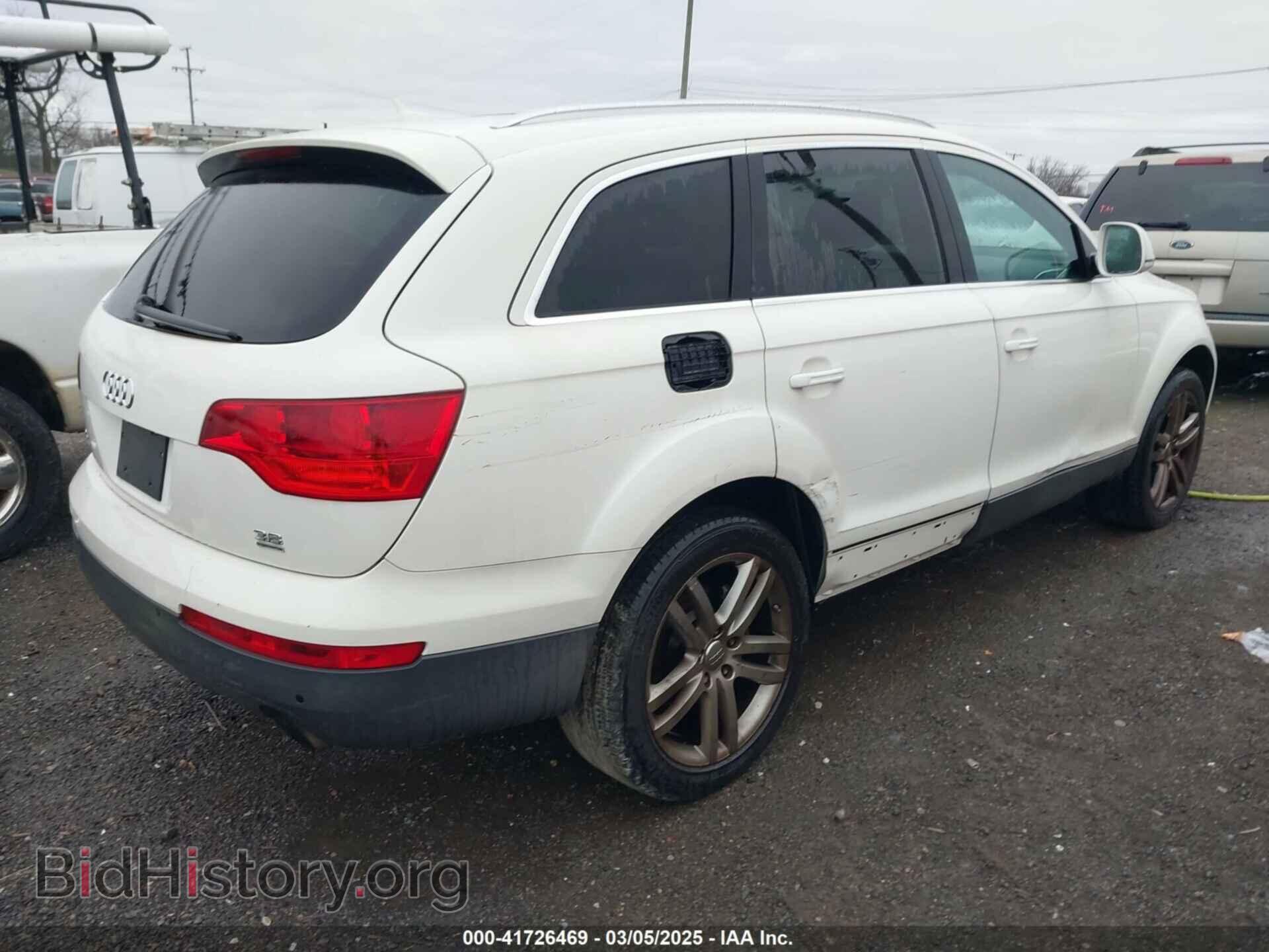 2007 AUDI Q7 - VIN: WA1BY74L77D086726 - Фото 4