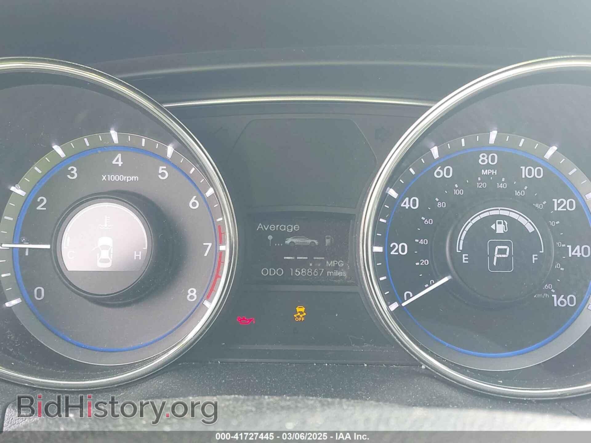 2012 HYUNDAI SONATA - VIN: 5NPEC4AC2CH356437 - Фото 7