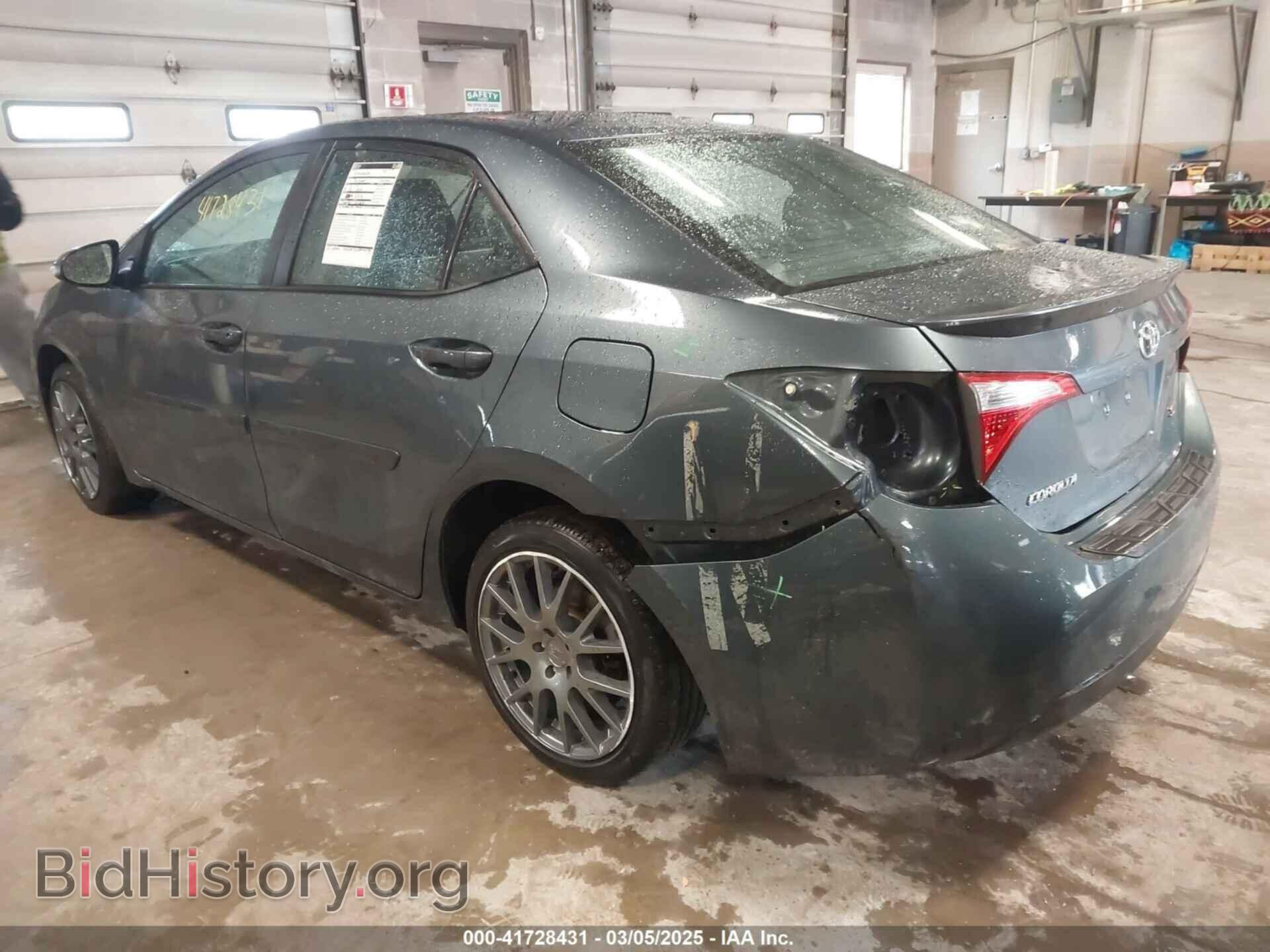 2014 TOYOTA COROLLA - VIN: 2T1BURHE8EC223465 - Фото 3