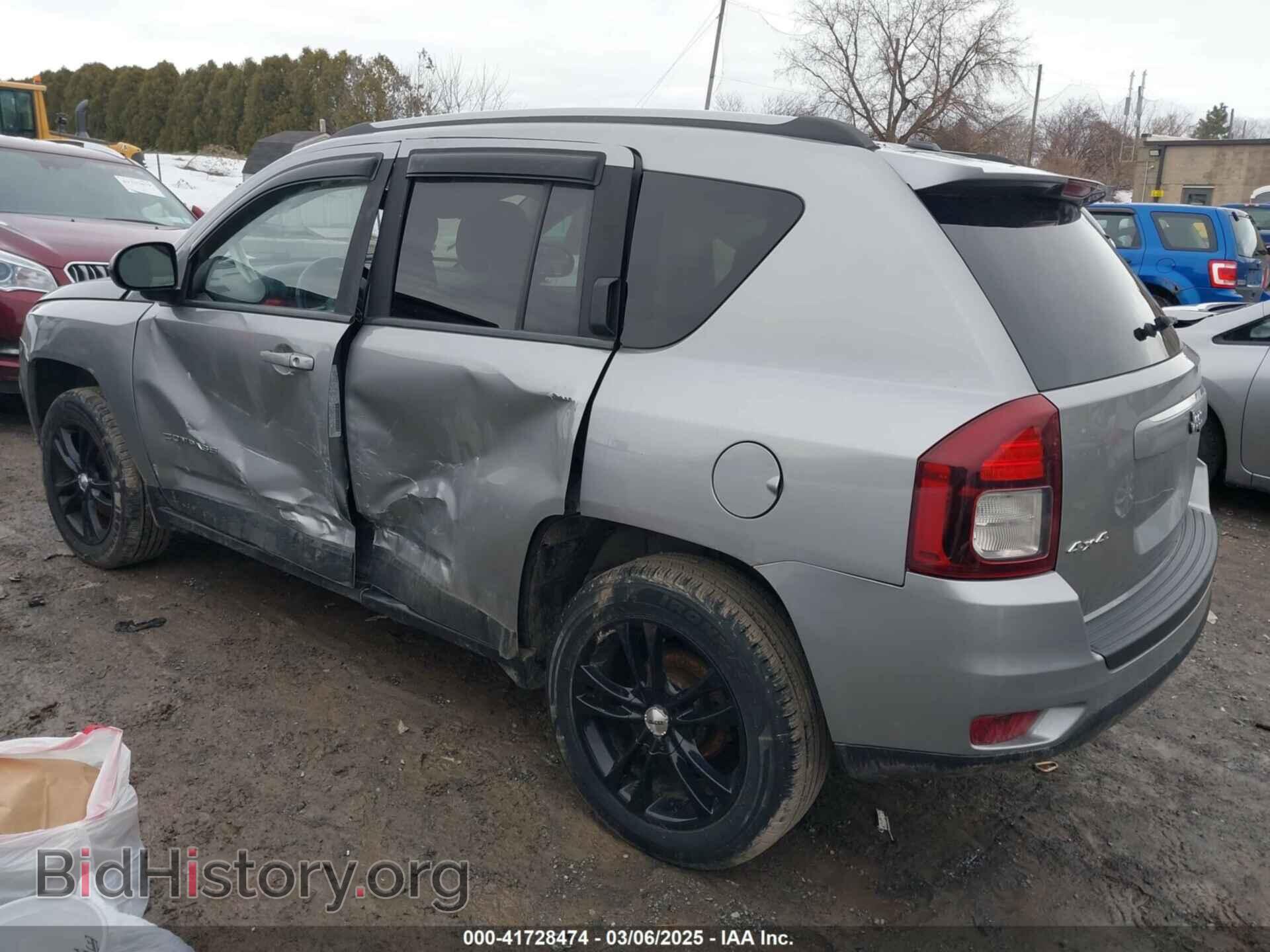2016 JEEP COMPASS - VIN: 1C4NJDBB3GD549493 - Фото 3