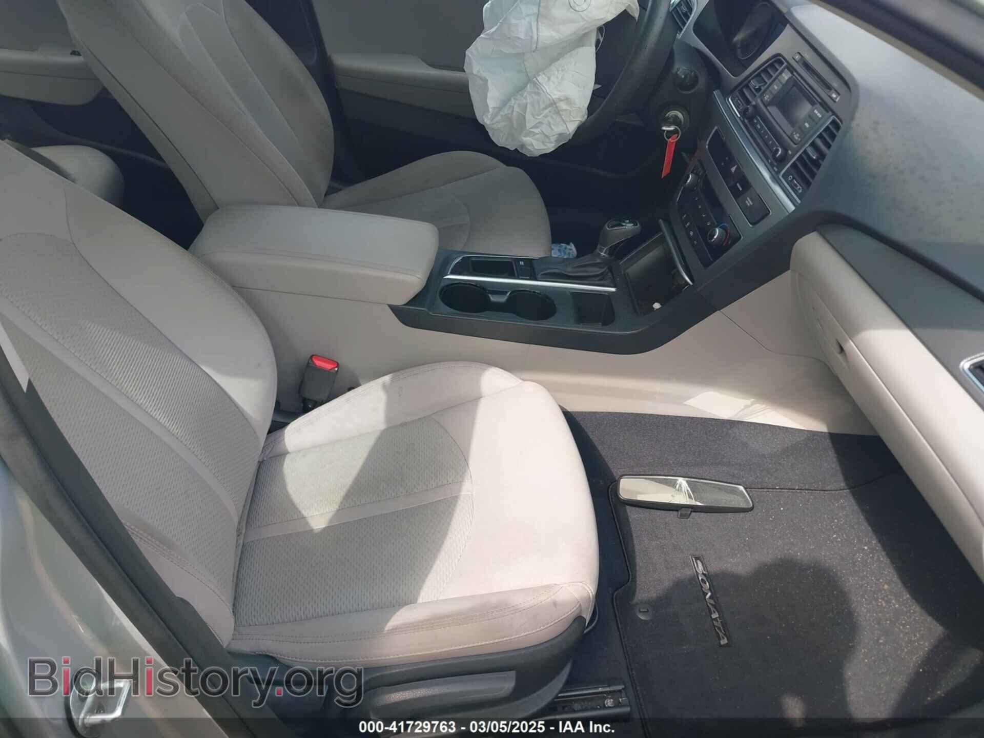 2015 HYUNDAI SONATA - VIN: 5NPE24AF1FH054476 - Фото 5