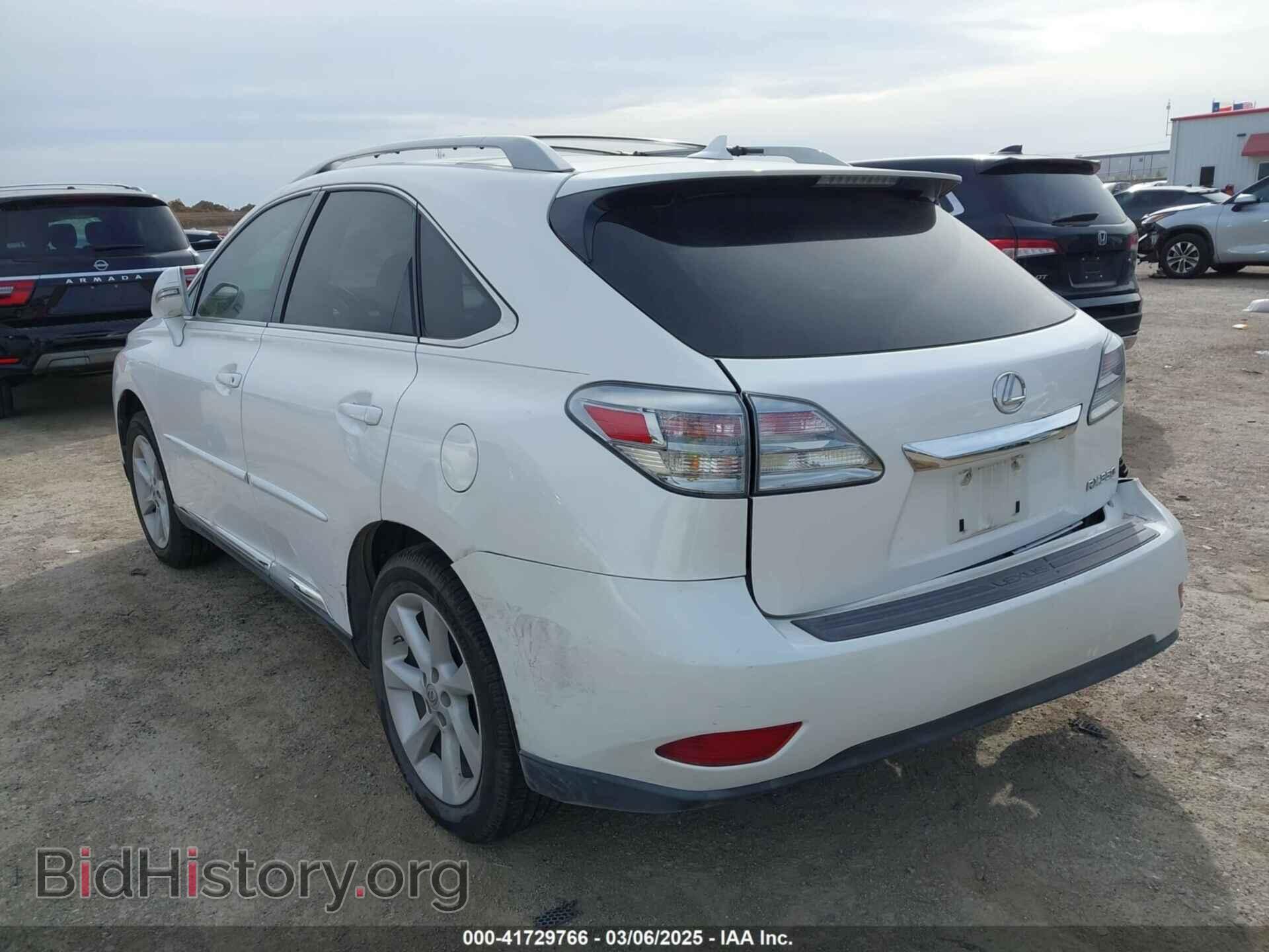 2012 LEXUS RX 350 - VIN: 2T2ZK1BA9CC075217 - Фото 3