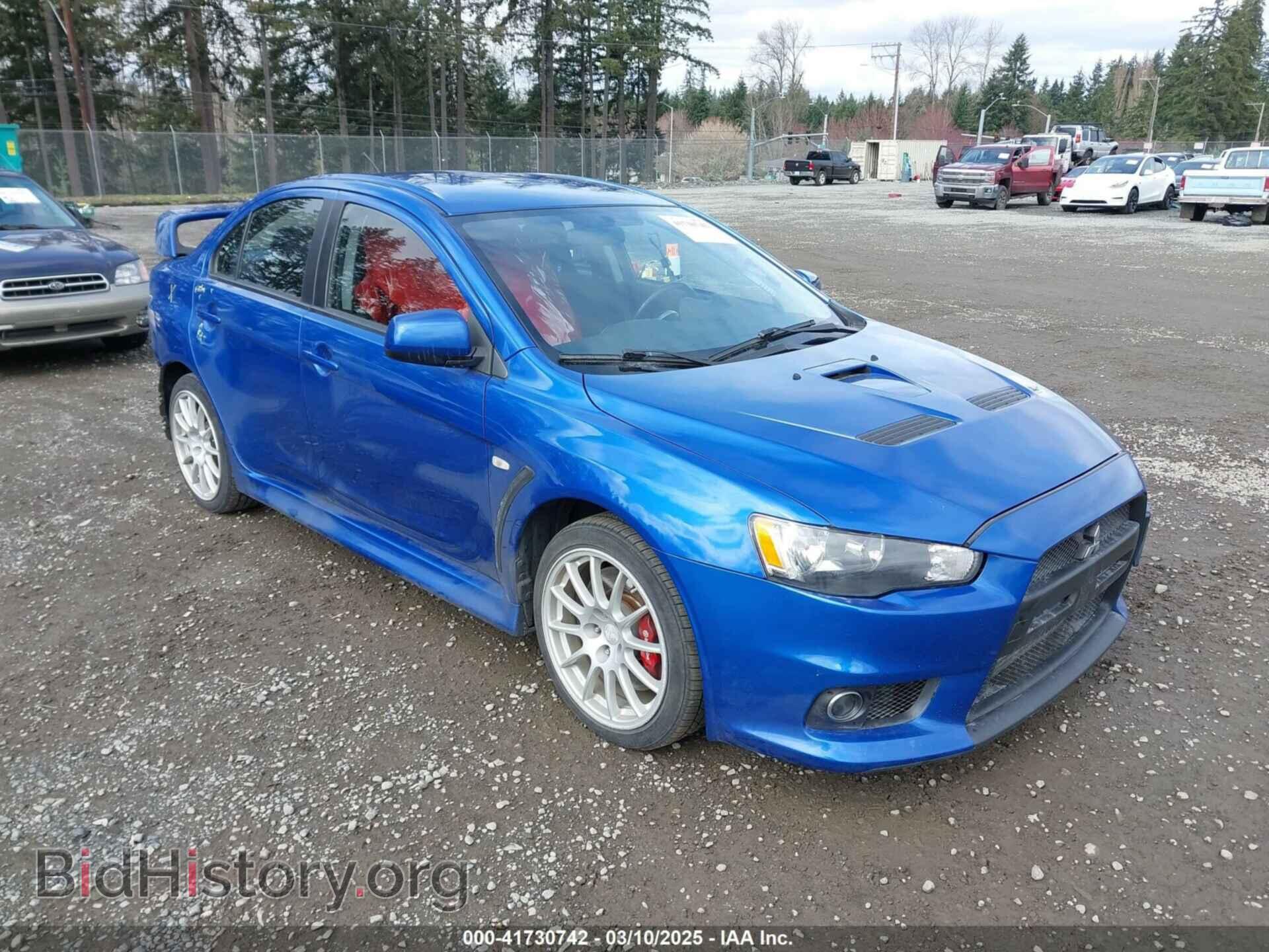 Photo JA32W8FV4FU012578 - MITSUBISHI LANCER EVOLUTION 2015