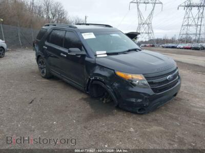 2014 Ford EXPLORER Sport, черный — VIN 1FM5K8GT2EGA25894, IAAI