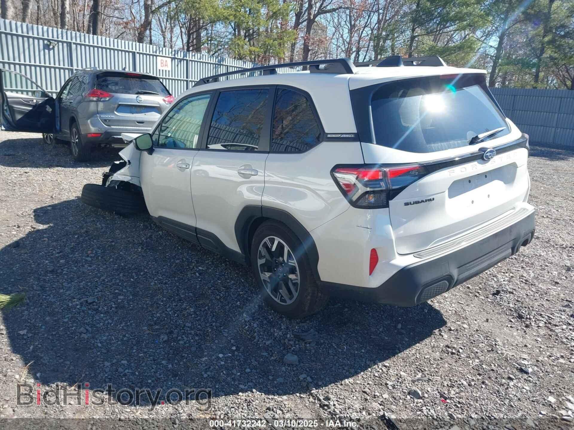 2025 SUBARU FORESTER - VIN: JF2SLDBC3SH462217 - Фото 3