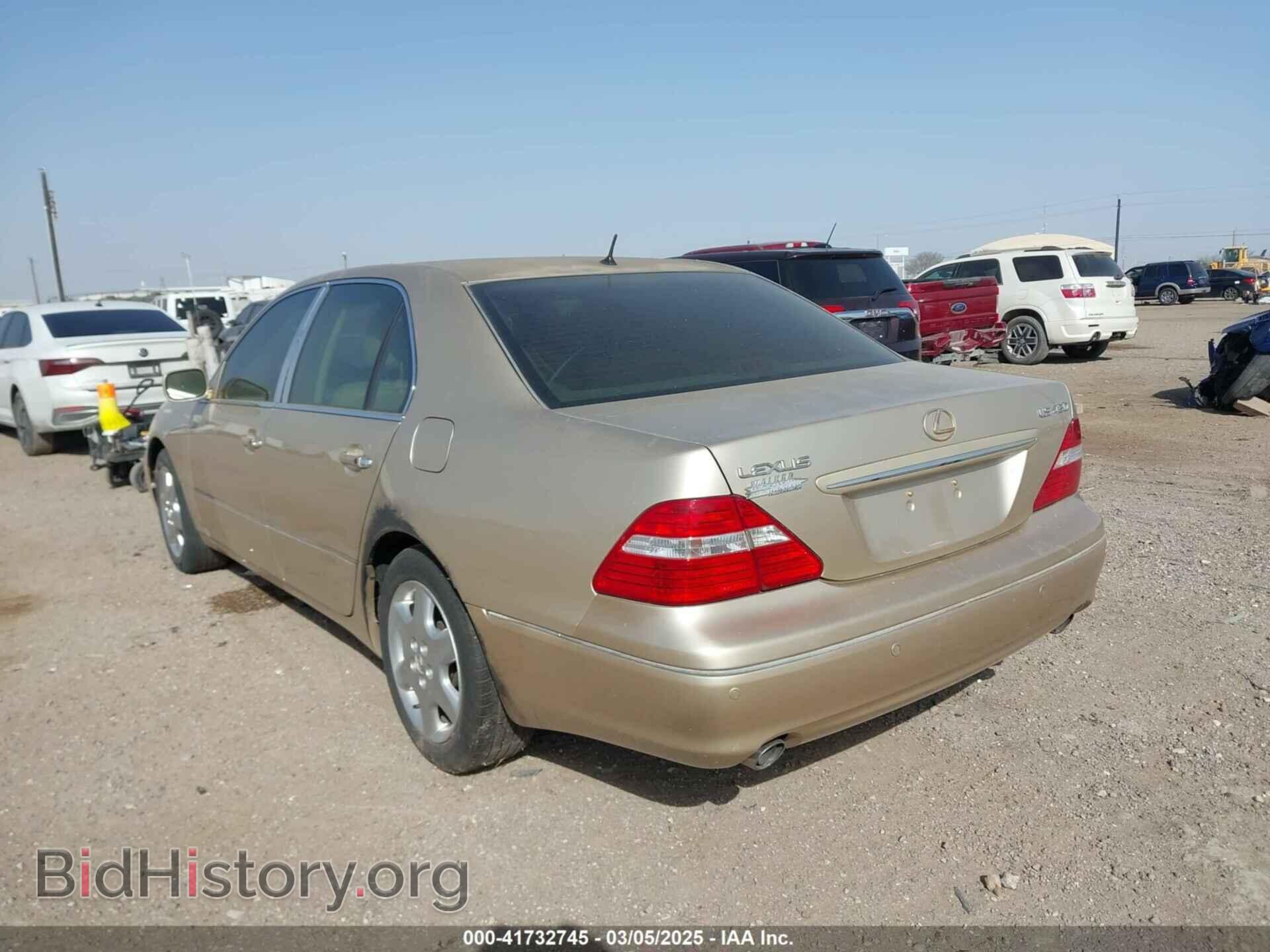 2005 LEXUS LS 430 - VIN: JTHBN36F655004313 - Photo 3