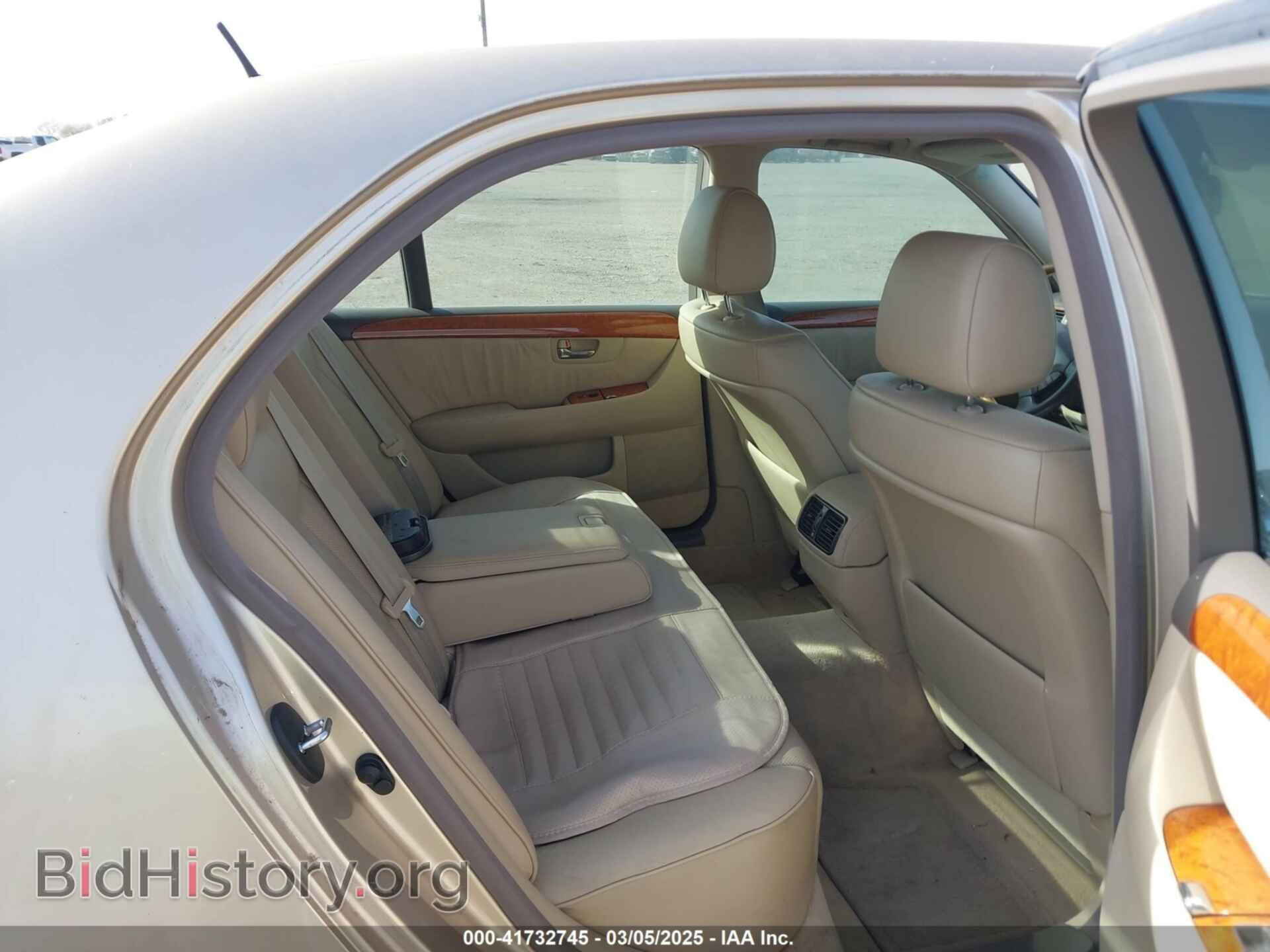 2005 LEXUS LS 430 - VIN: JTHBN36F655004313 - Photo 8