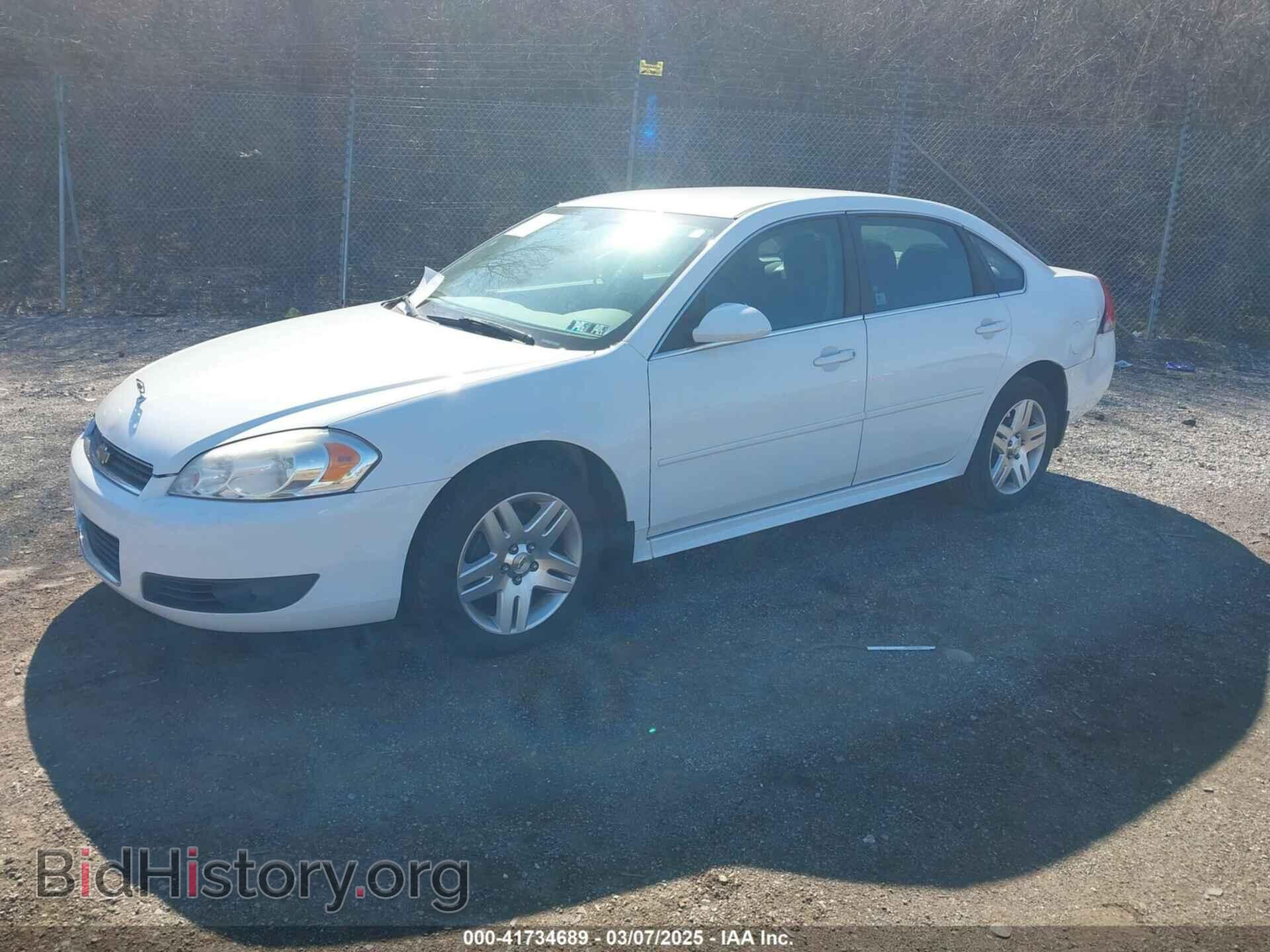 2011 CHEVROLET IMPALA - VIN: 2G1WB5EK5B1128083 - Фото 2