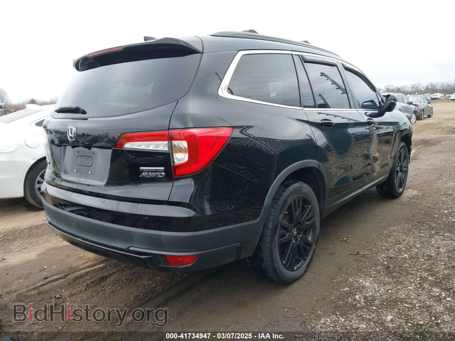 2021 HONDA PILOT - VIN: 5FNYF6H23MB004612 - Фото 4