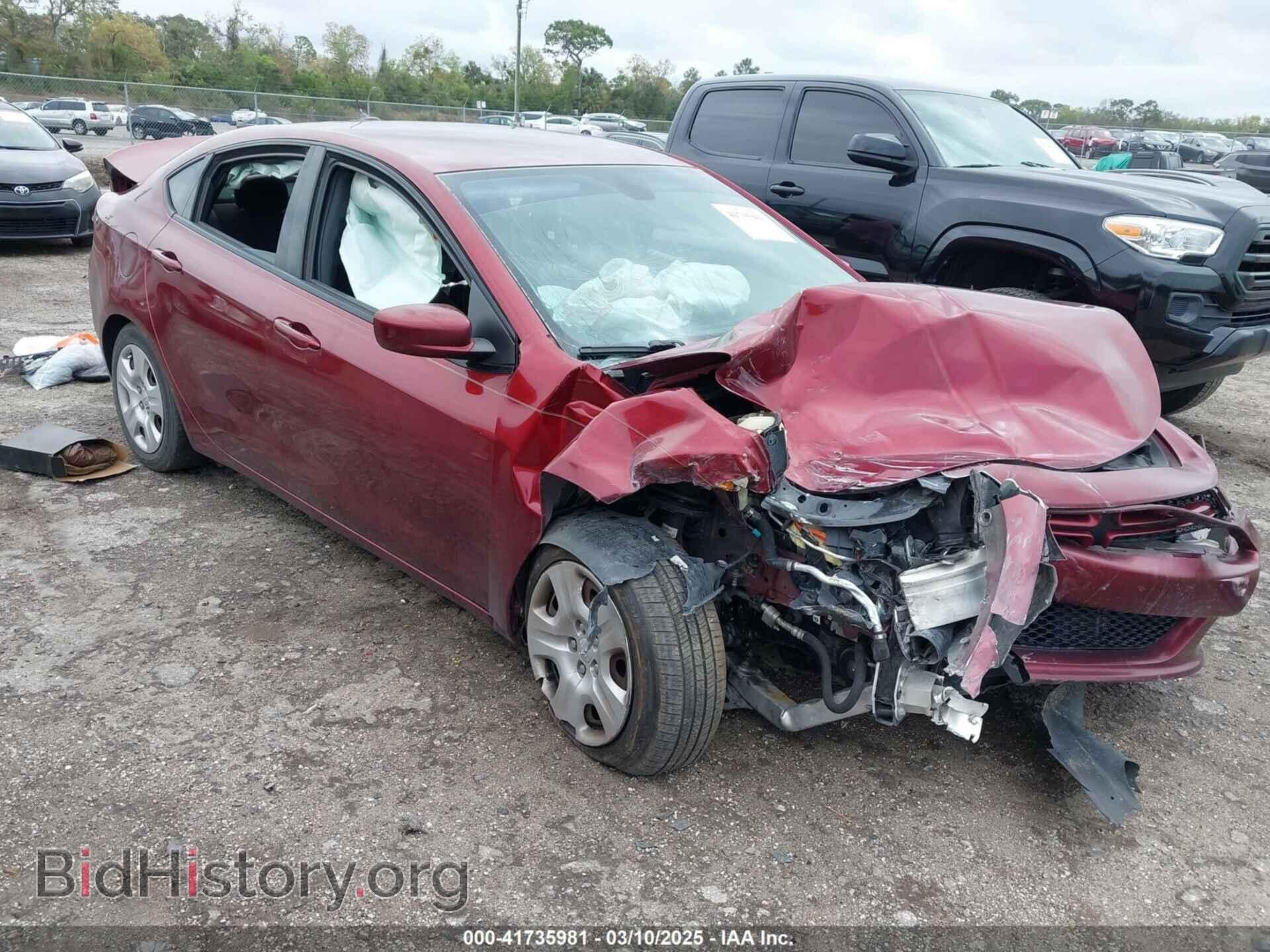 Фотография 1C3CDFAA8FD346508 - DODGE DART 2015