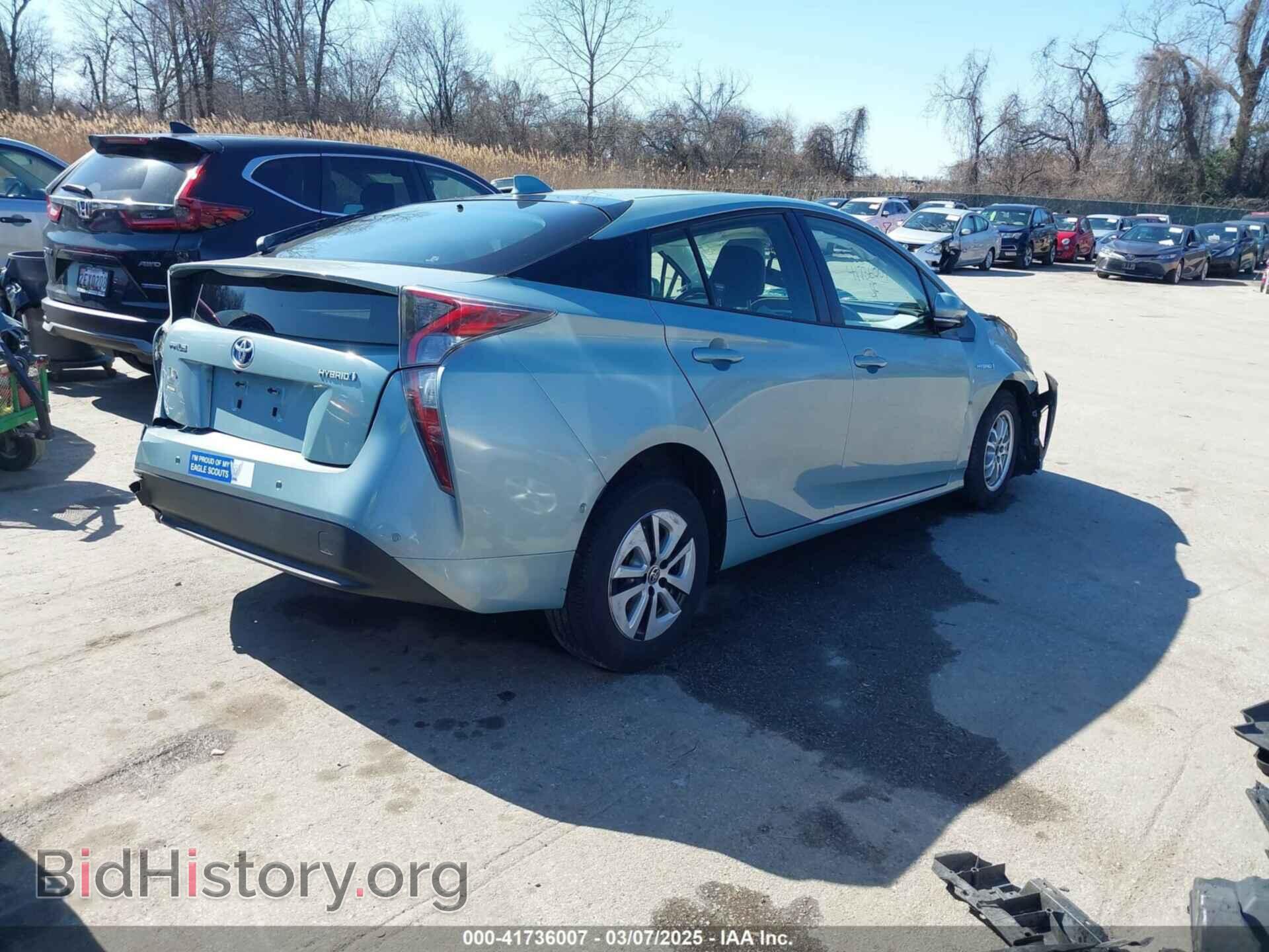 2017 TOYOTA PRIUS - VIN: JTDKARFU3H3536018 - Фото 4