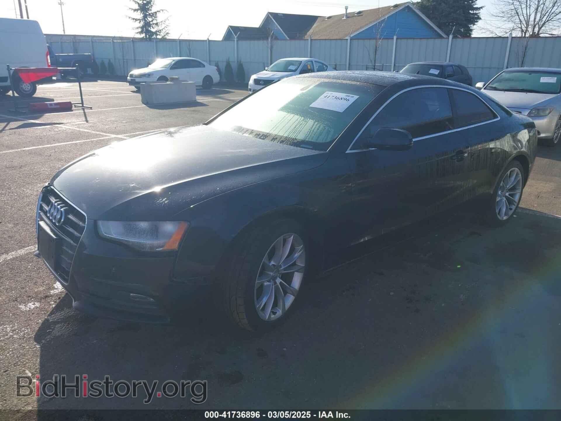 2014 AUDI A5 - VIN: WAUCFAFR8EA053793 - Фото 2