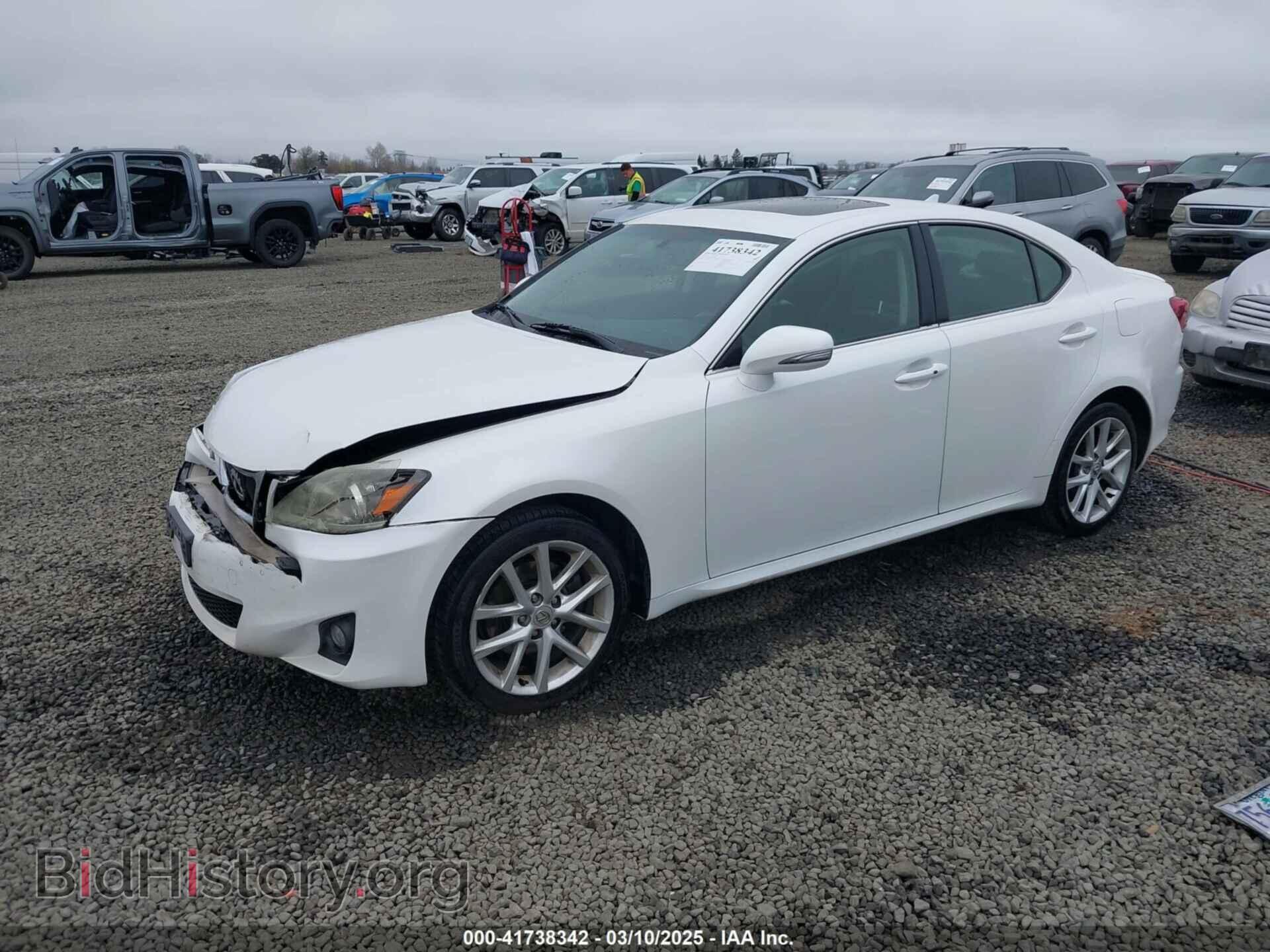 2012 LEXUS IS 250 - VIN: JTHCF5C24C5053845 - Фото 2
