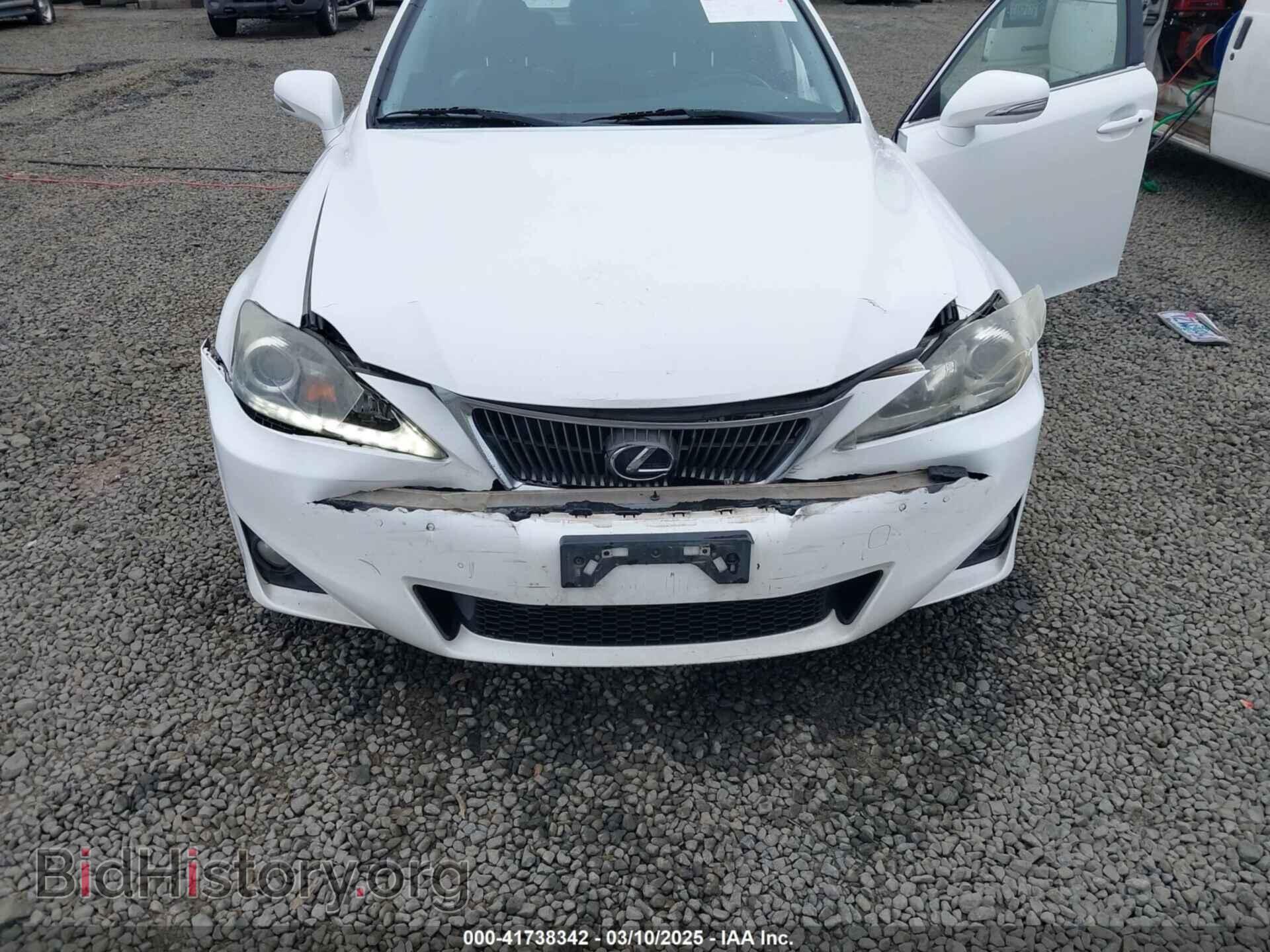 2012 LEXUS IS 250 - VIN: JTHCF5C24C5053845 - Фото 6