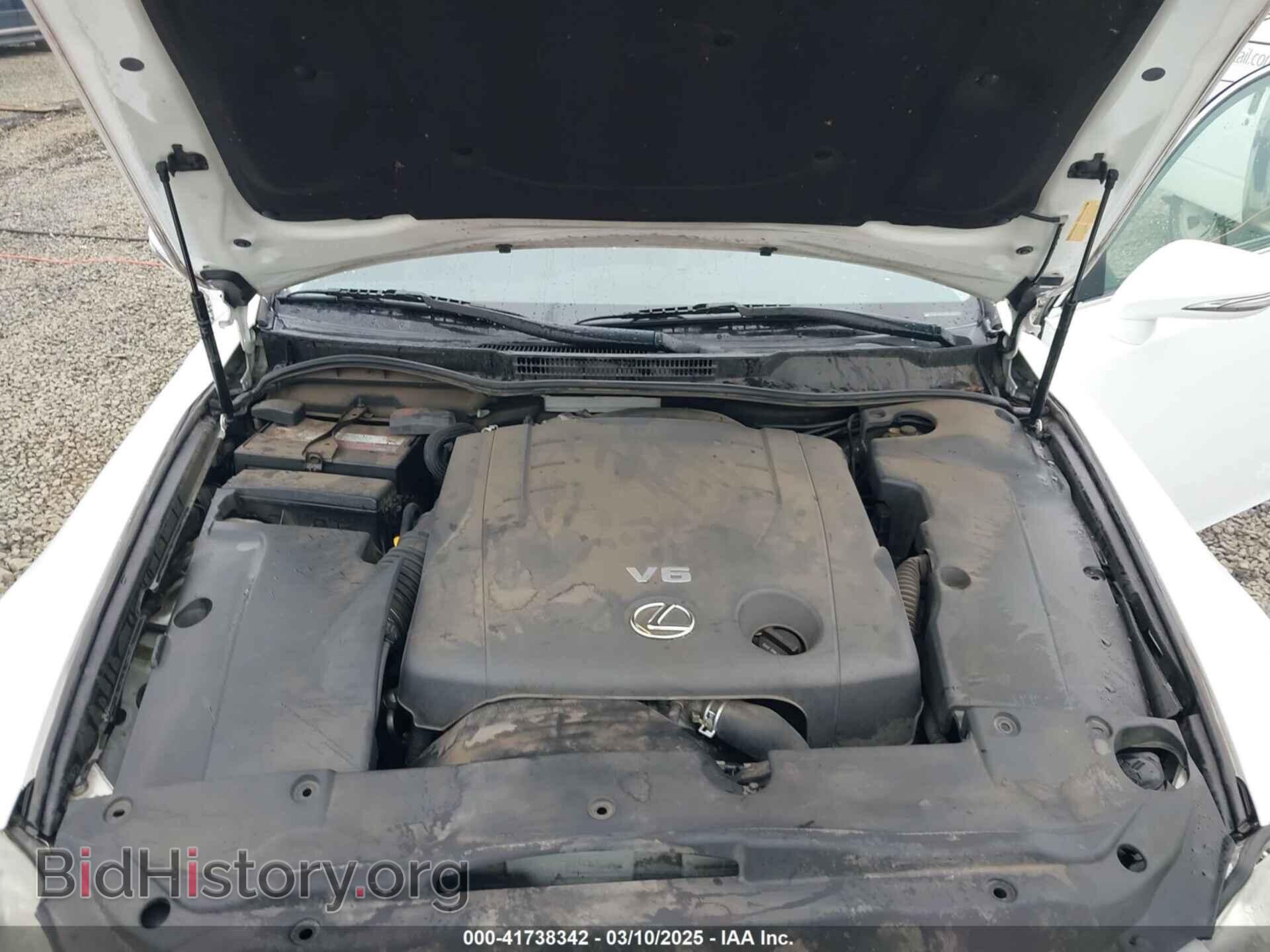 2012 LEXUS IS 250 - VIN: JTHCF5C24C5053845 - Фото 10