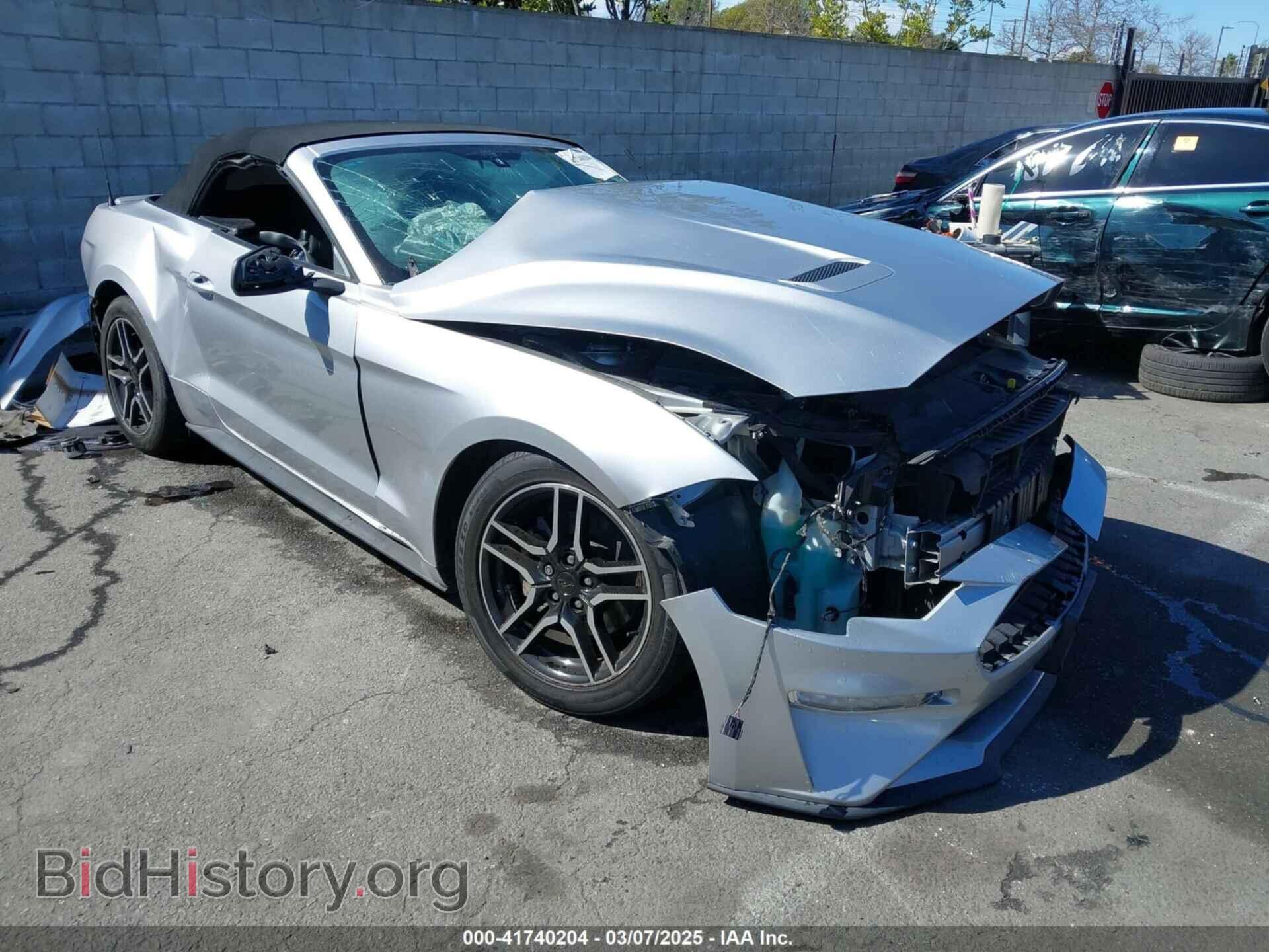 Фотография 1FATP8UH9K5193087 - FORD MUSTANG 2019