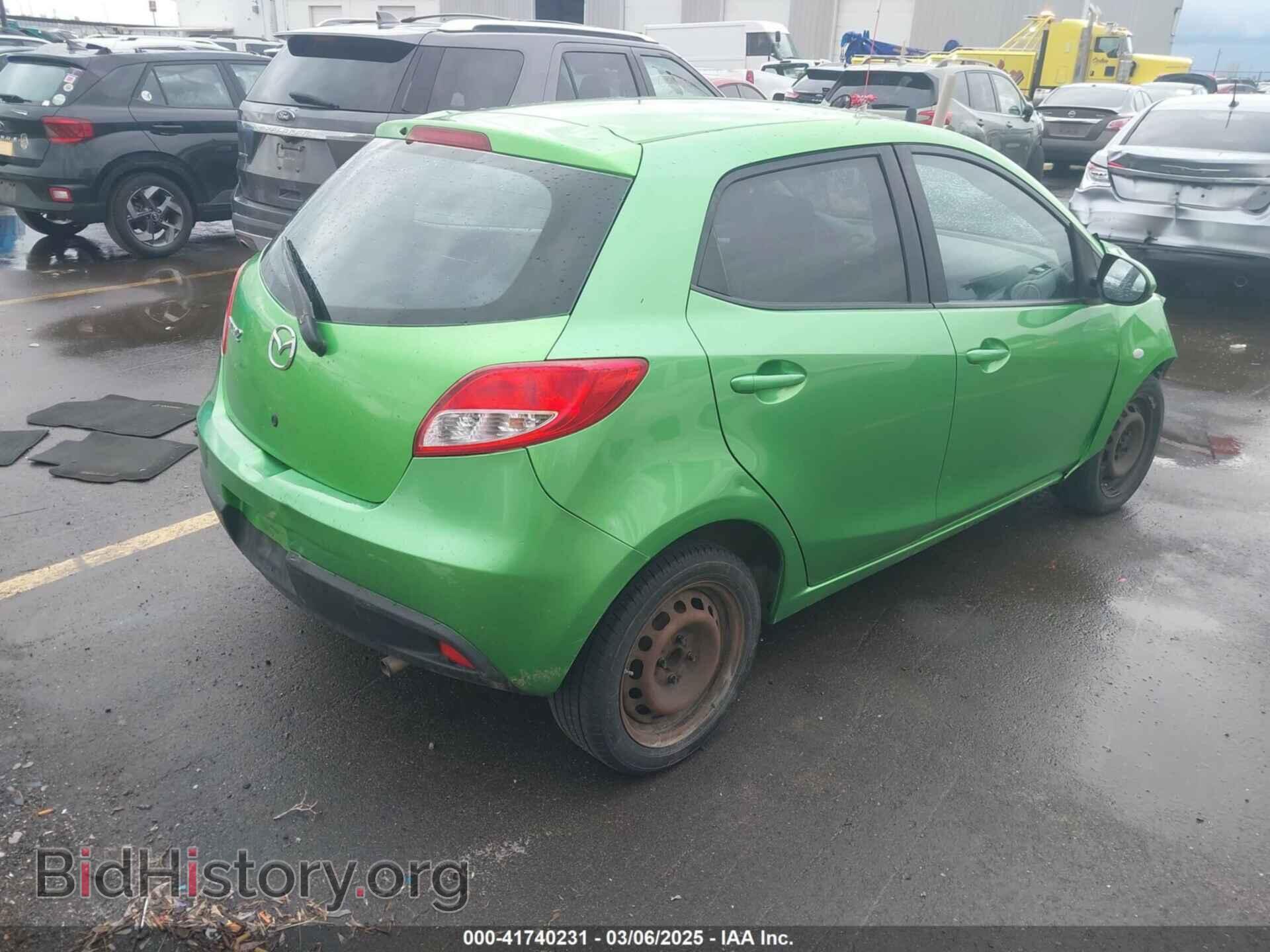 2011 MAZDA MAZDA2 - VIN: JM1DE1HY9B0107408 - Фото 4