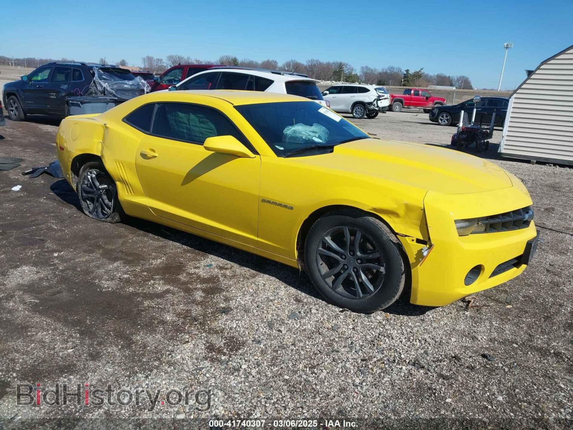 Photo 2G1FA1E33D9140807 - CHEVROLET CAMARO 2013