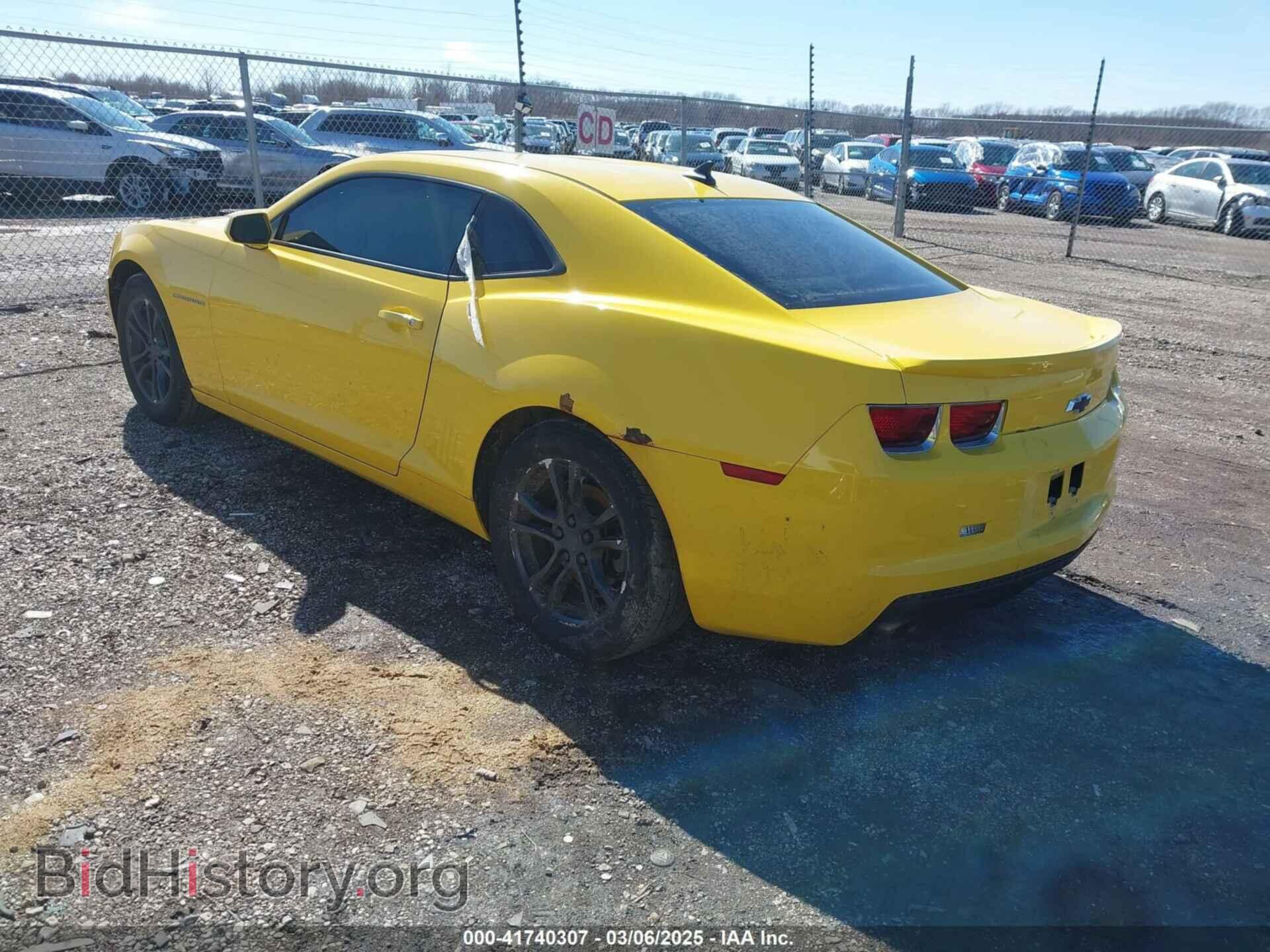 2013 CHEVROLET CAMARO - VIN: 2G1FA1E33D9140807 - Фото 3