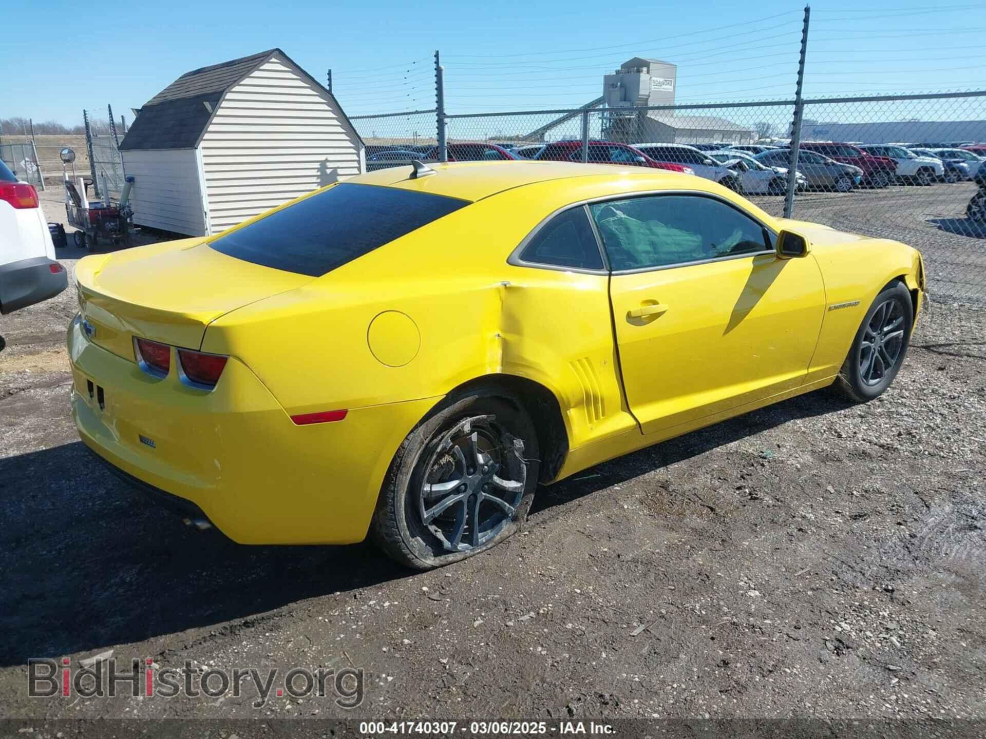 2013 CHEVROLET CAMARO - VIN: 2G1FA1E33D9140807 - Фото 4