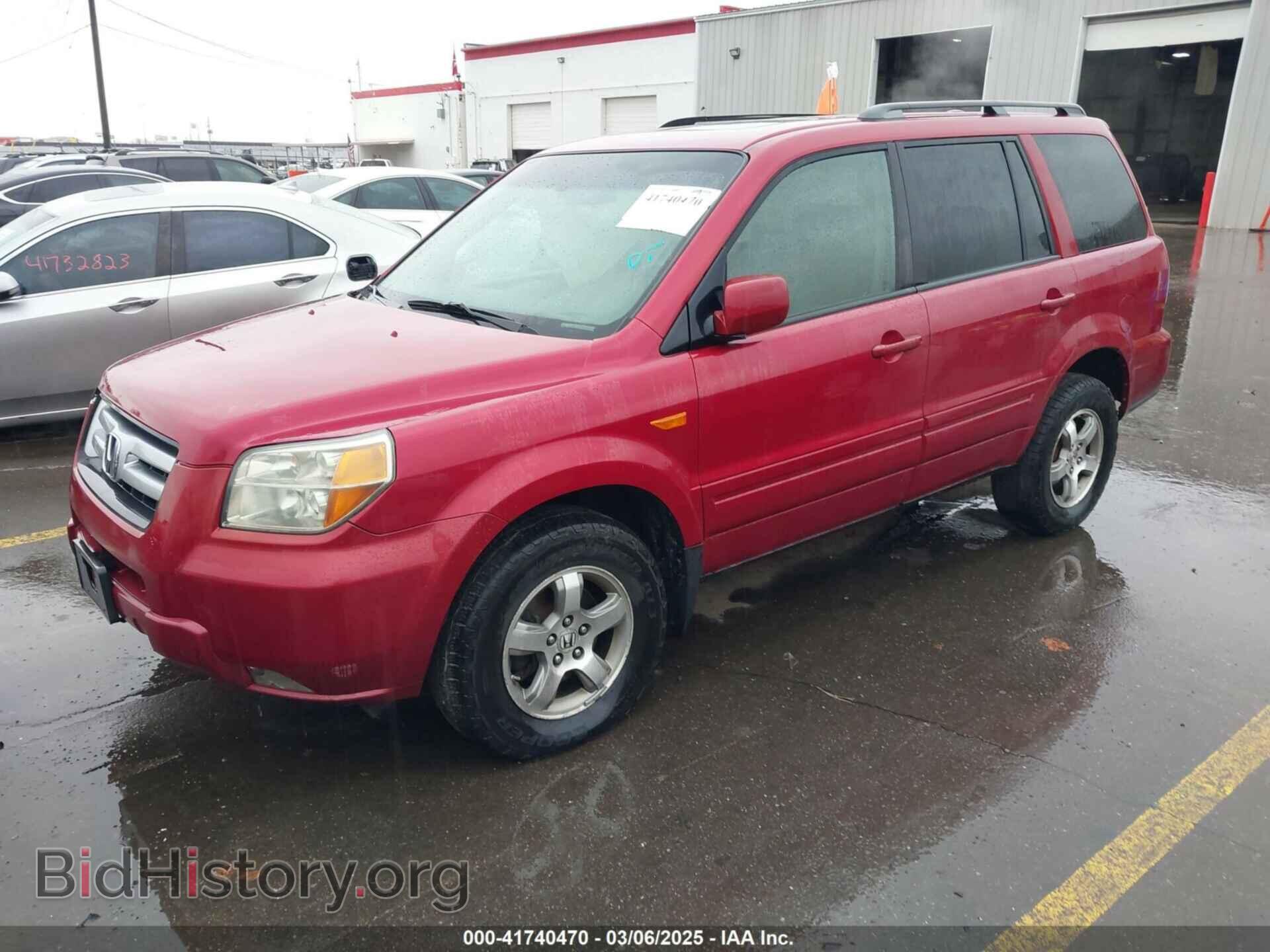 2006 HONDA PILOT - VIN: 2HKYF18576H516830 - Фото 2