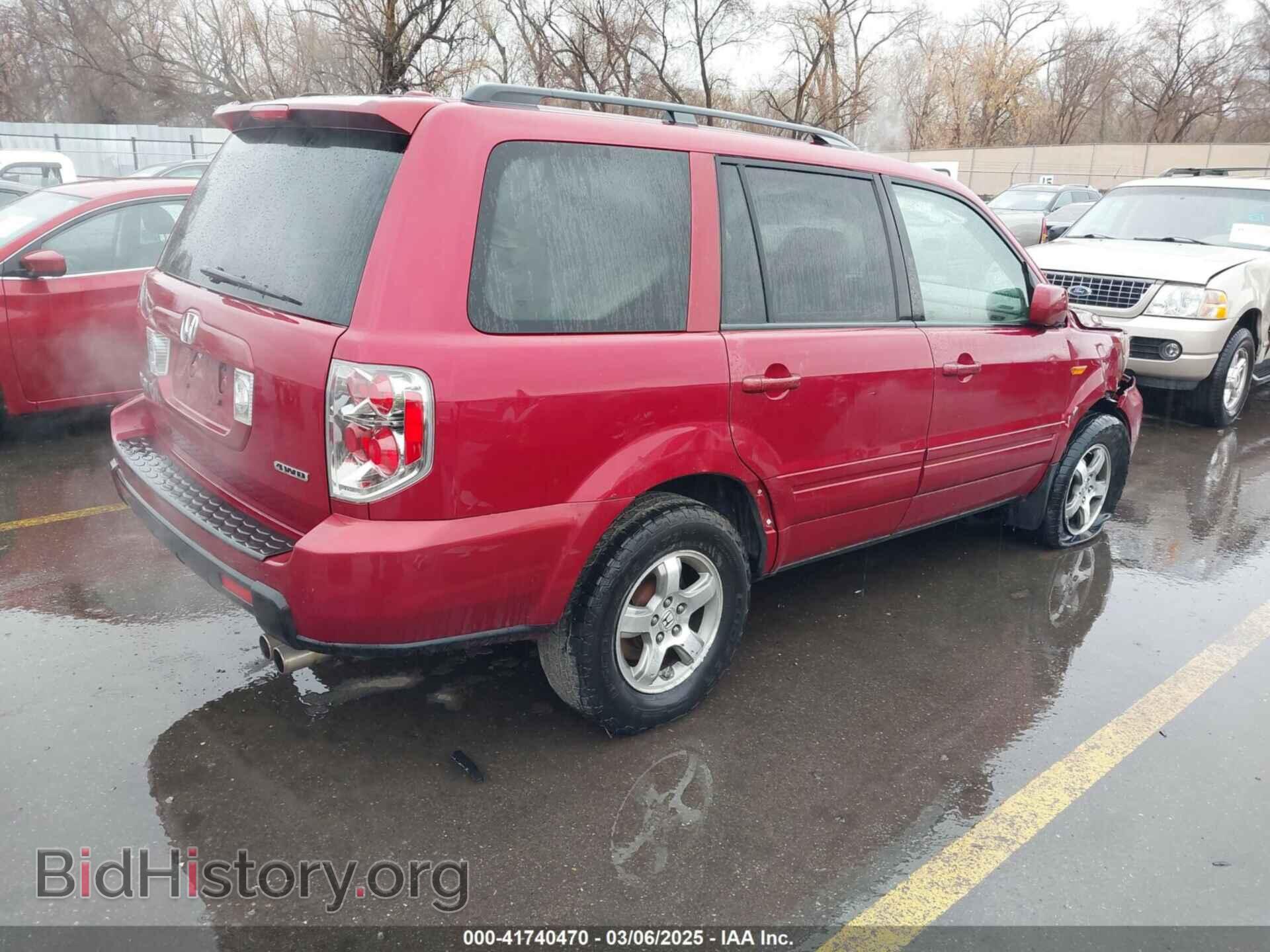 2006 HONDA PILOT - VIN: 2HKYF18576H516830 - Фото 4