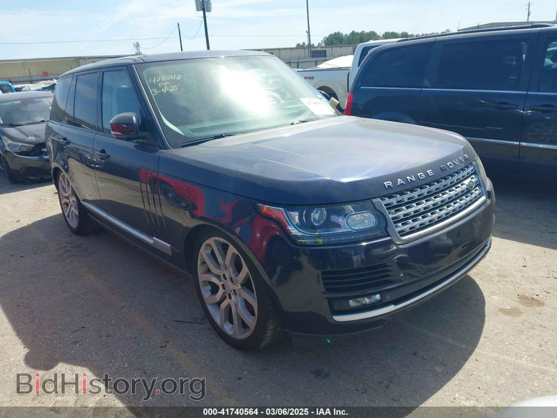 Photo SALGS2TF2FA214391 - LAND ROVER RANGE ROVER 2015