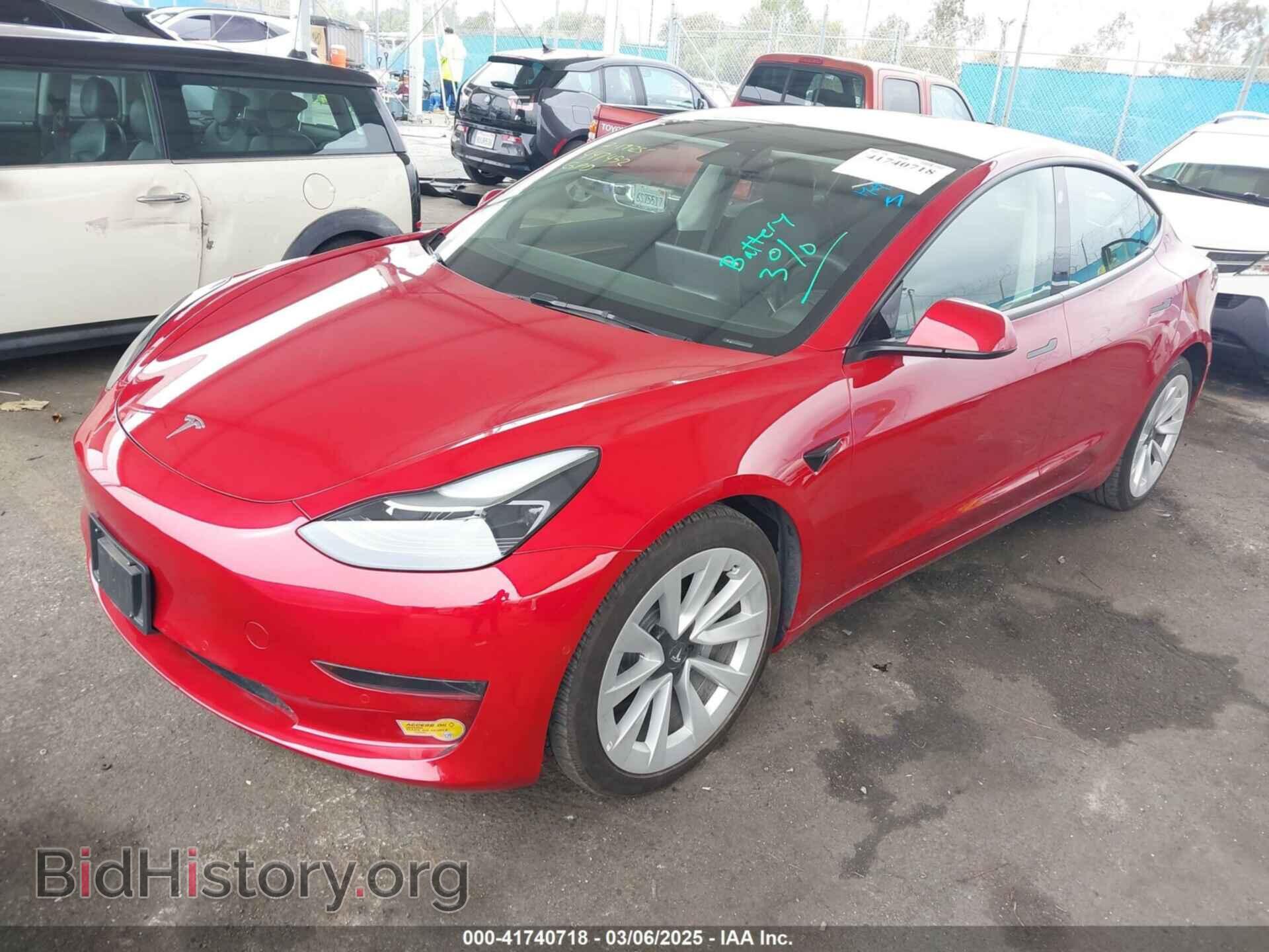 2022 TESLA MODEL 3 - VIN: 5YJ3E1EA8NF177409 - Фото 2