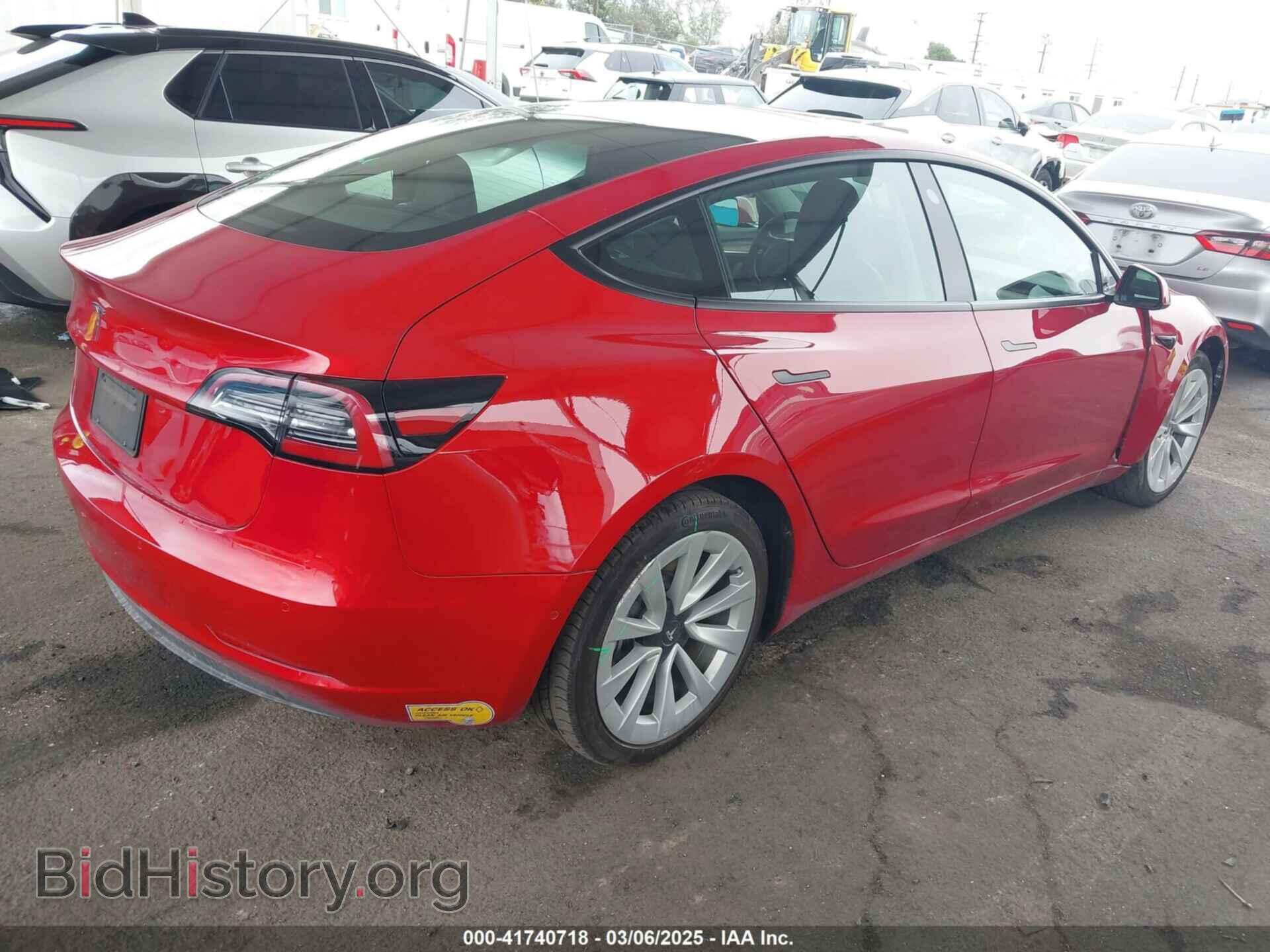 2022 TESLA MODEL 3 - VIN: 5YJ3E1EA8NF177409 - Фото 4