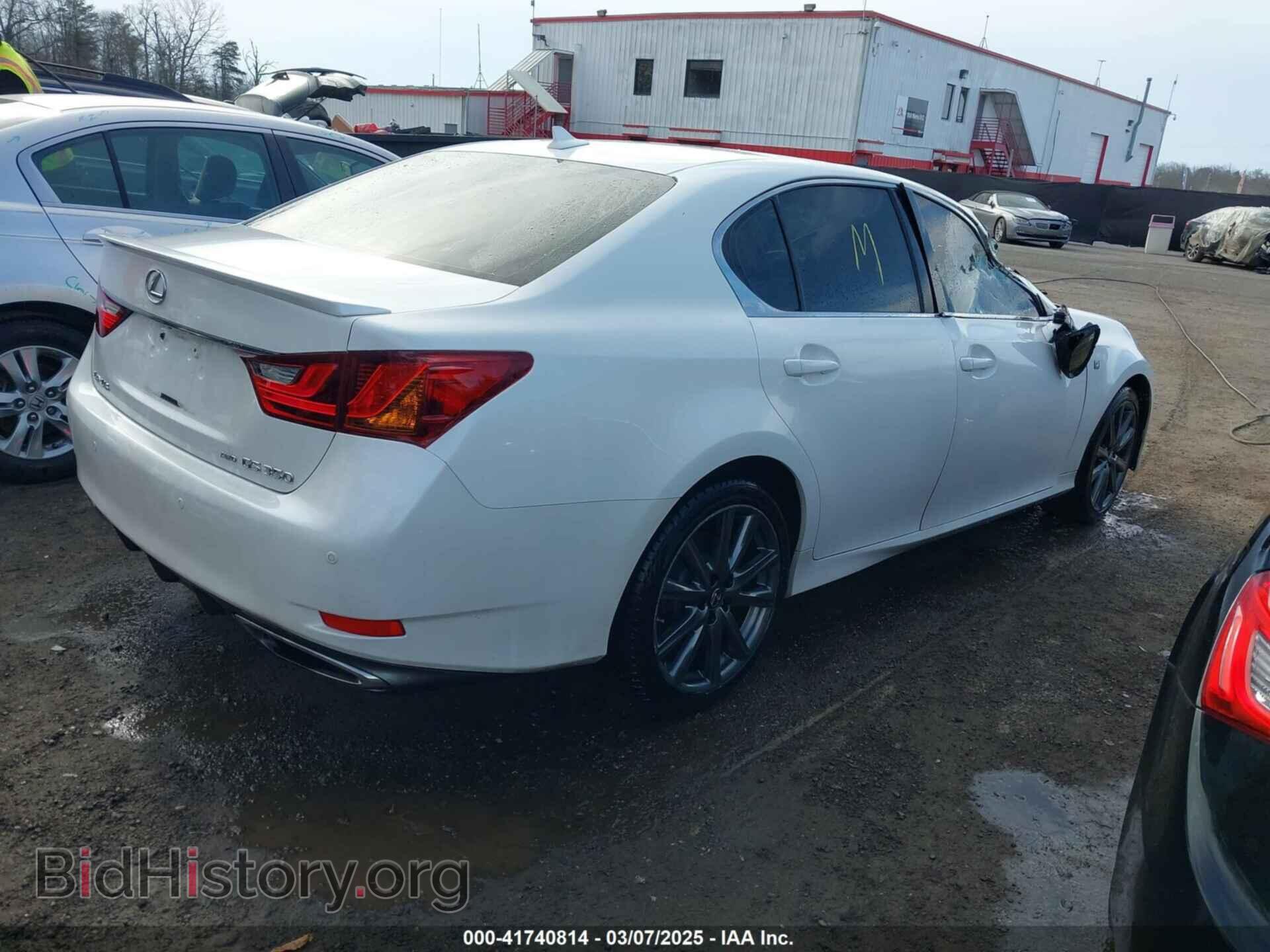 2013 LEXUS GS - VIN: JTHCE1BL8D5015977 - Photo 4