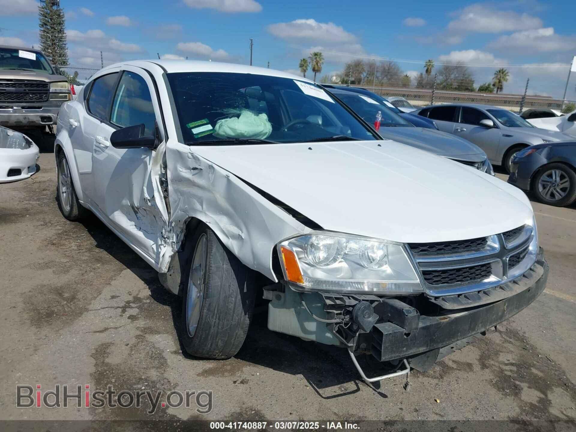 Photo 1C3CDZAB8DN643585 - DODGE AVENGER 2013