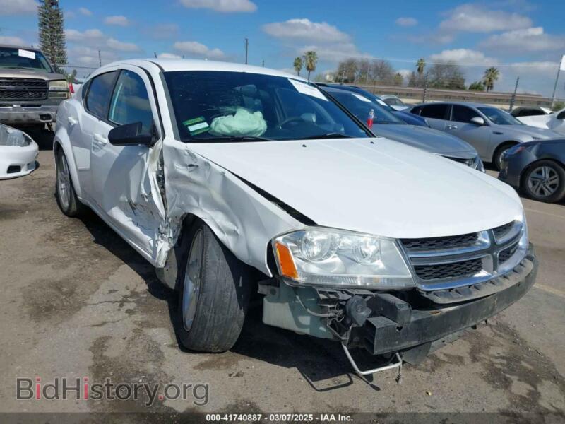 2013 Dodge AVENGER SE (VIN 1C3CDZAB8DN643585) — фото 1 из 17, IAAI, повреждение: правая передняя часть