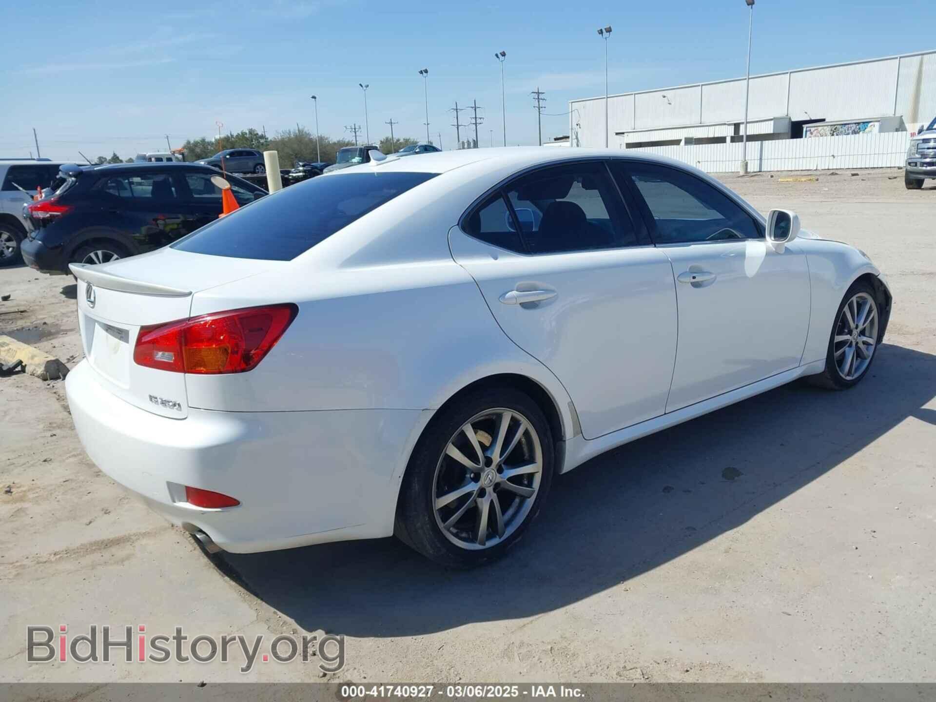 2008 LEXUS IS 250 - VIN: JTHBK262985057365 - Фото 4