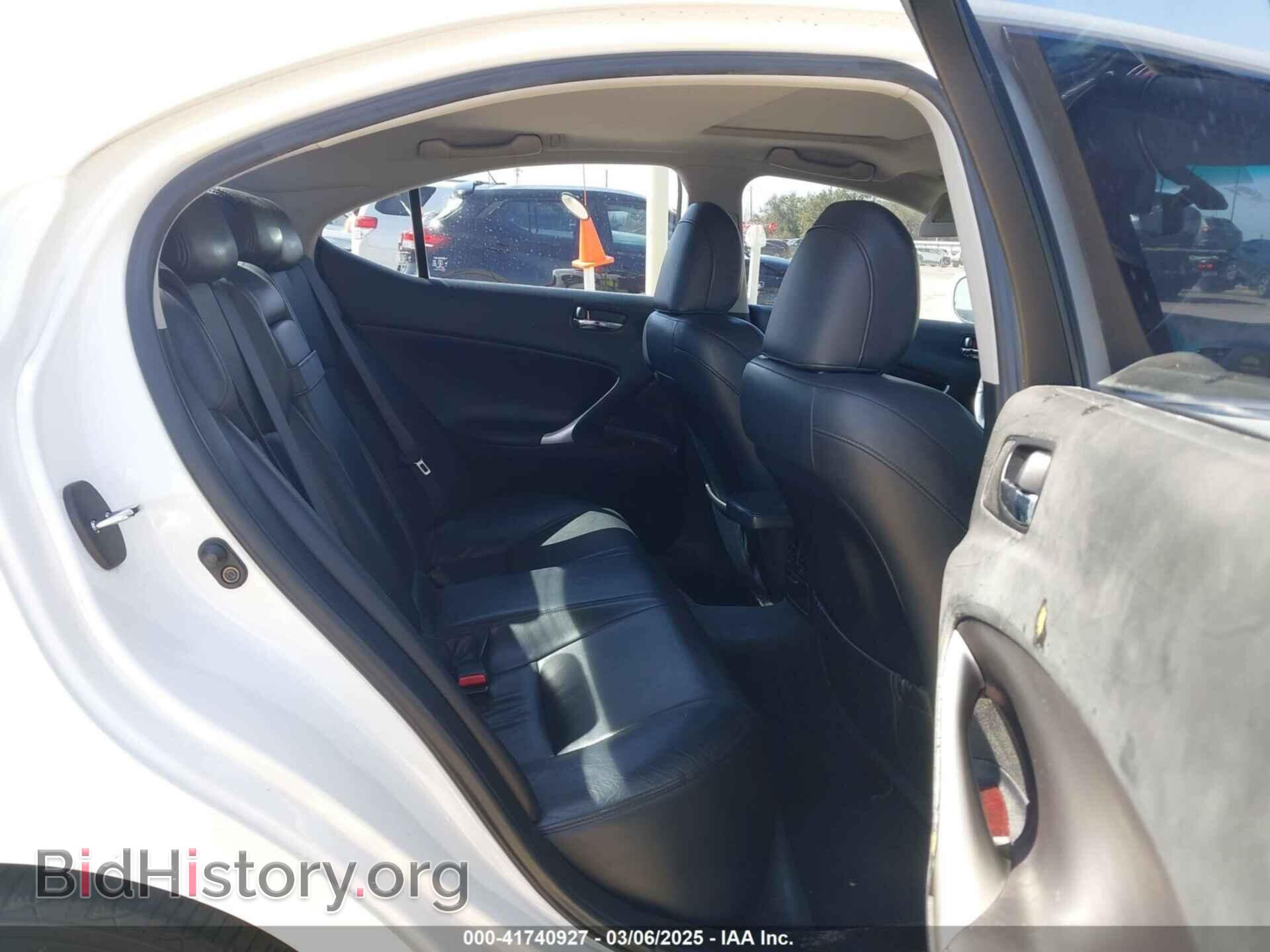 2008 LEXUS IS 250 - VIN: JTHBK262985057365 - Фото 8