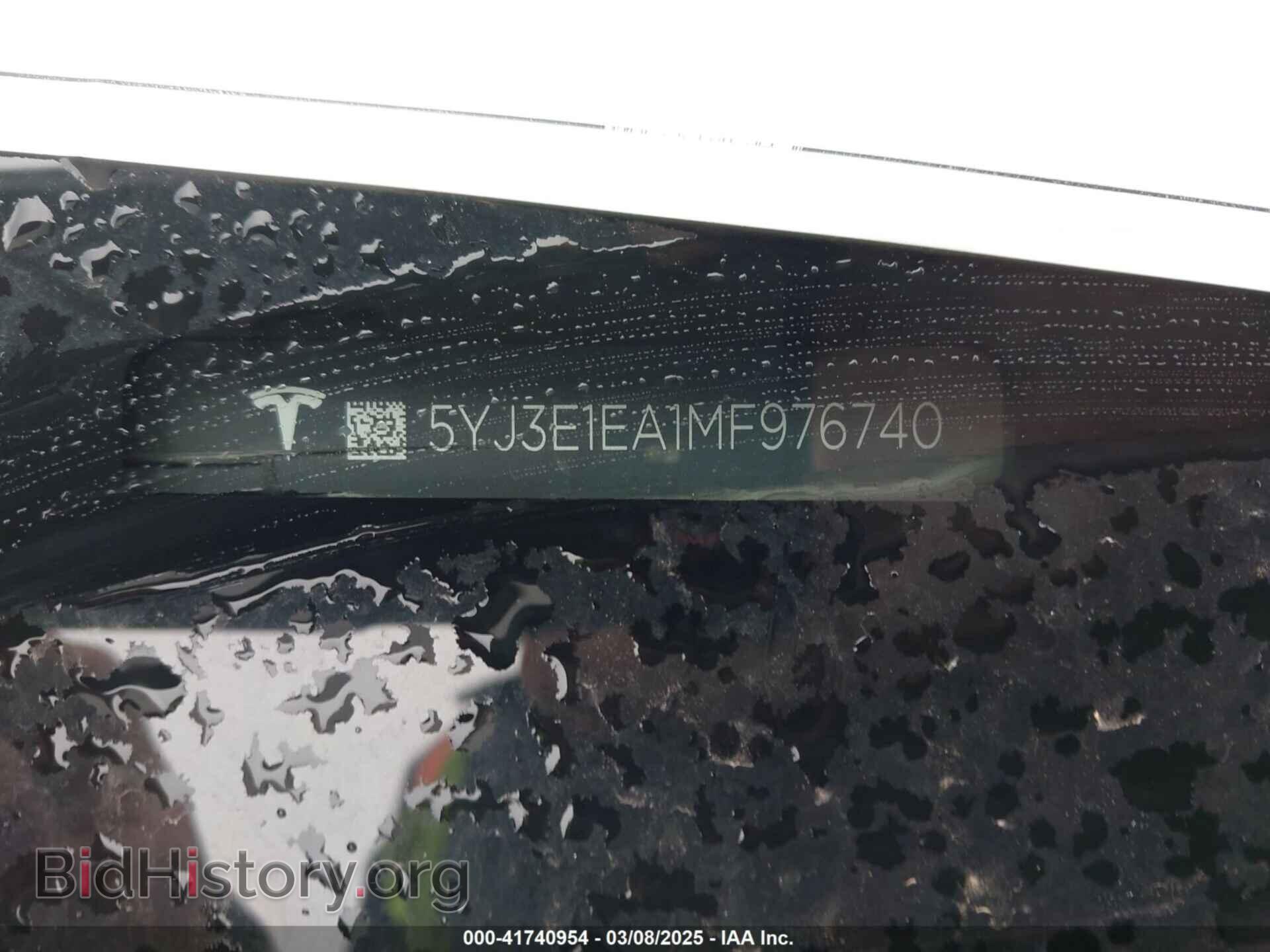2021 TESLA MODEL 3 - VIN: 5YJ3E1EA1MF976740 - Photo 9
