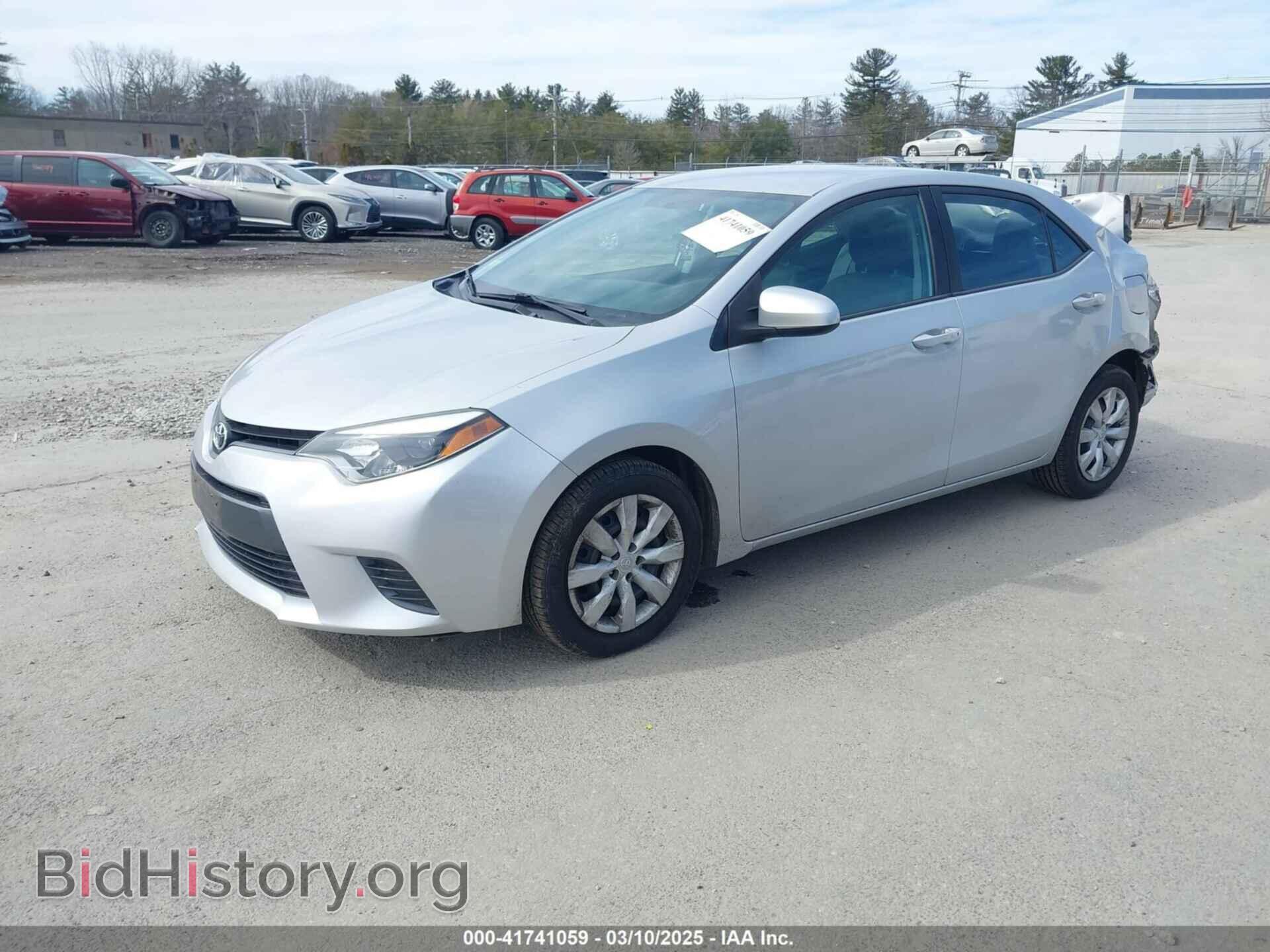 2015 TOYOTA COROLLA - VIN: 2T1BURHE3FC411764 - Фото 2