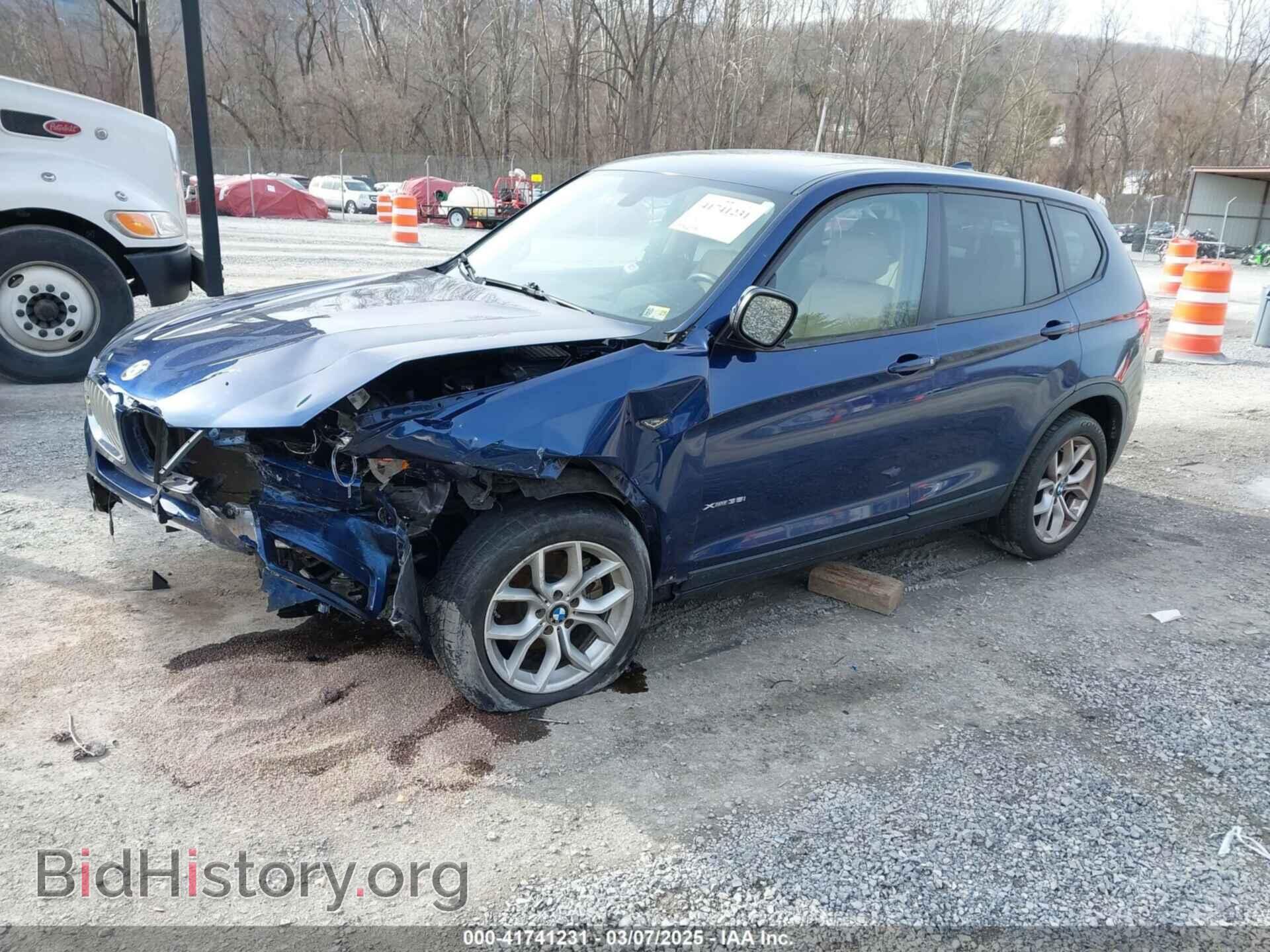 2014 BMW X3 - VIN: 5UXWX7C57E0E78379 - Фото 2