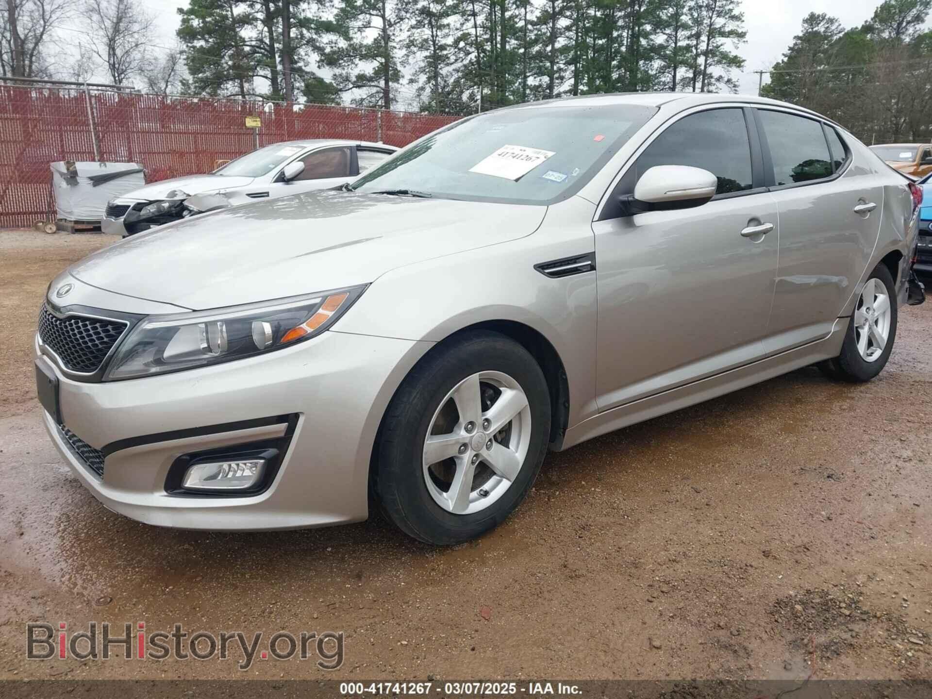 2014 KIA OPTIMA - VIN: KNAGM4A70E5512922 - Фото 2