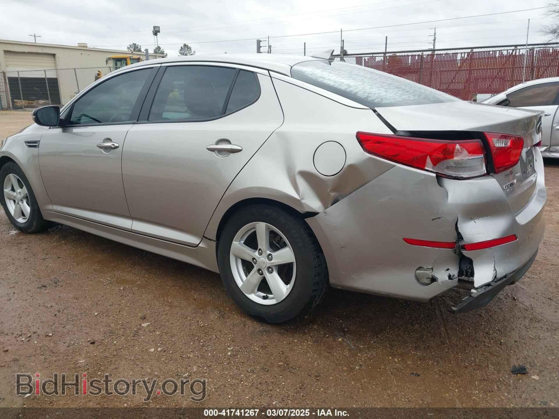 2014 KIA OPTIMA - VIN: KNAGM4A70E5512922 - Фото 3