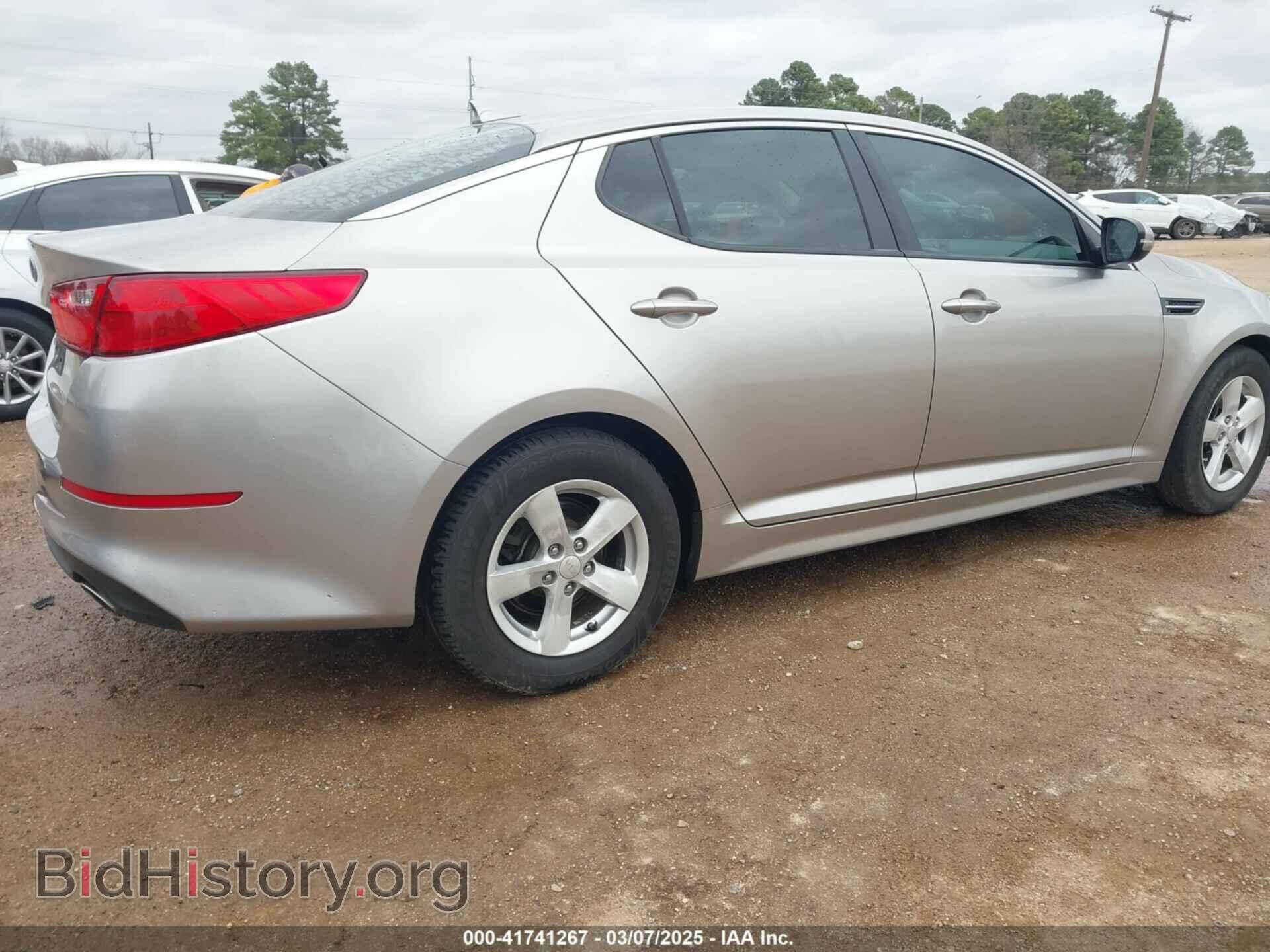 2014 KIA OPTIMA - VIN: KNAGM4A70E5512922 - Фото 4
