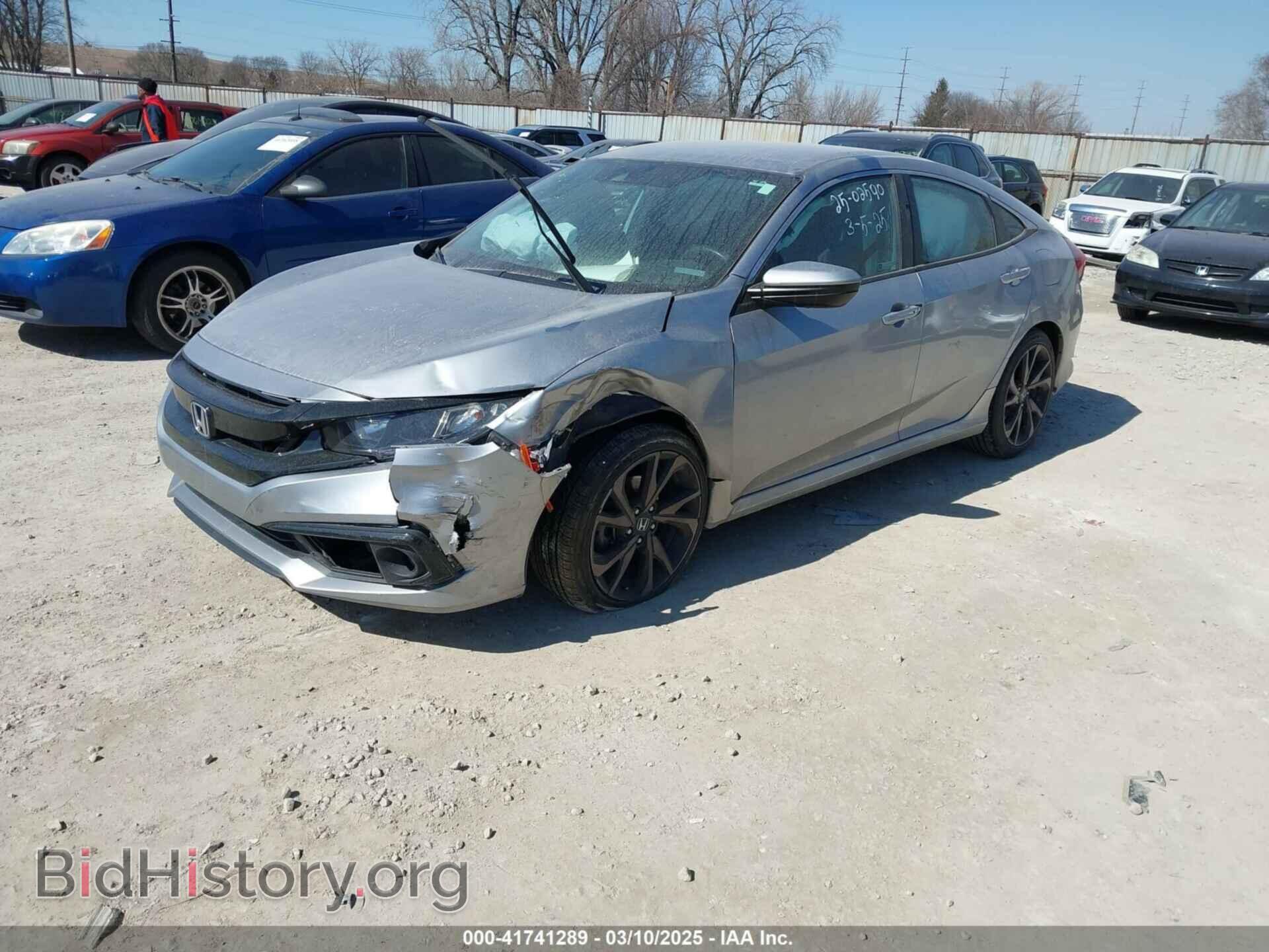 2020 HONDA CIVIC - VIN: 2HGFC2F85LH559264 - Фото 2