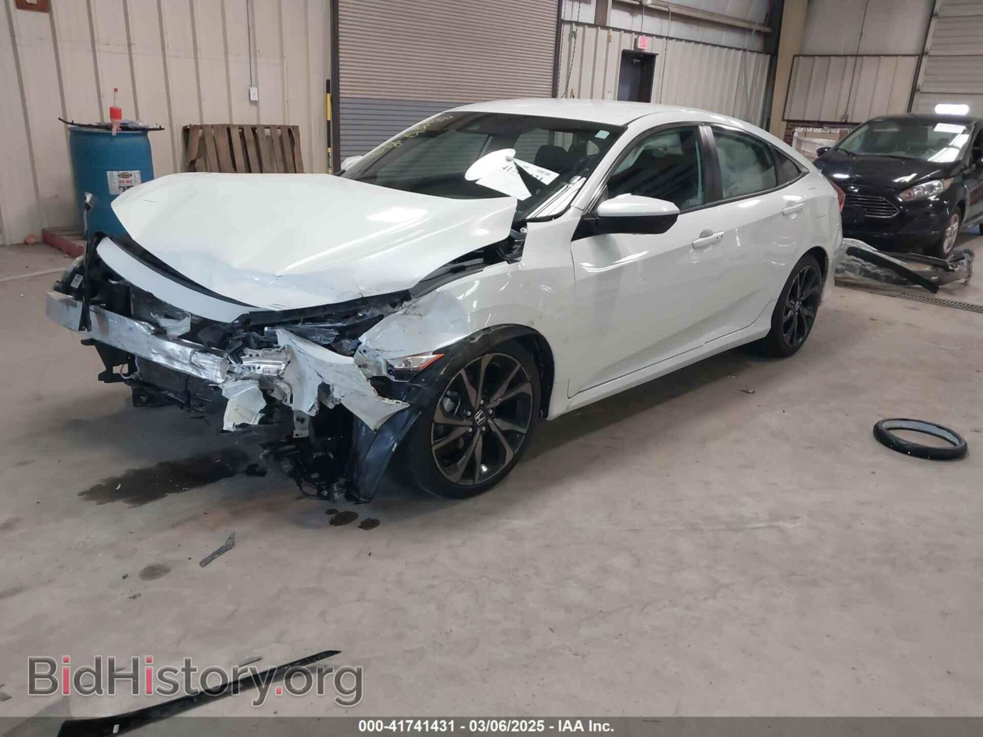 2021 HONDA CIVIC - VIN: 2HGFC2F84MH553036 - Фото 2