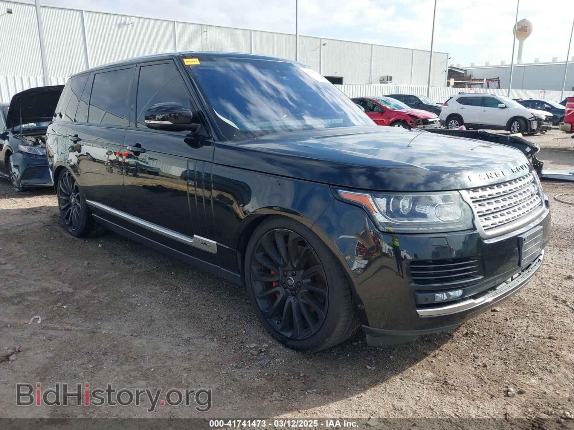 Photo SALGS3EF0GA262914 - LAND ROVER RANGE ROVER 2016