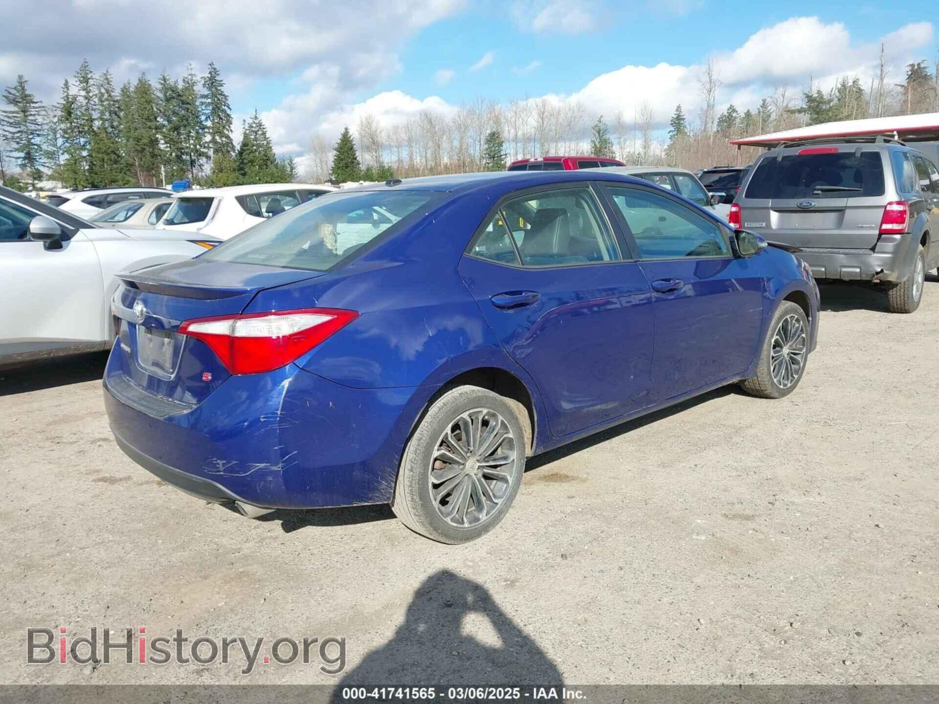 2014 TOYOTA COROLLA - VIN: 5YFBURHE9EP070241 - Фото 4