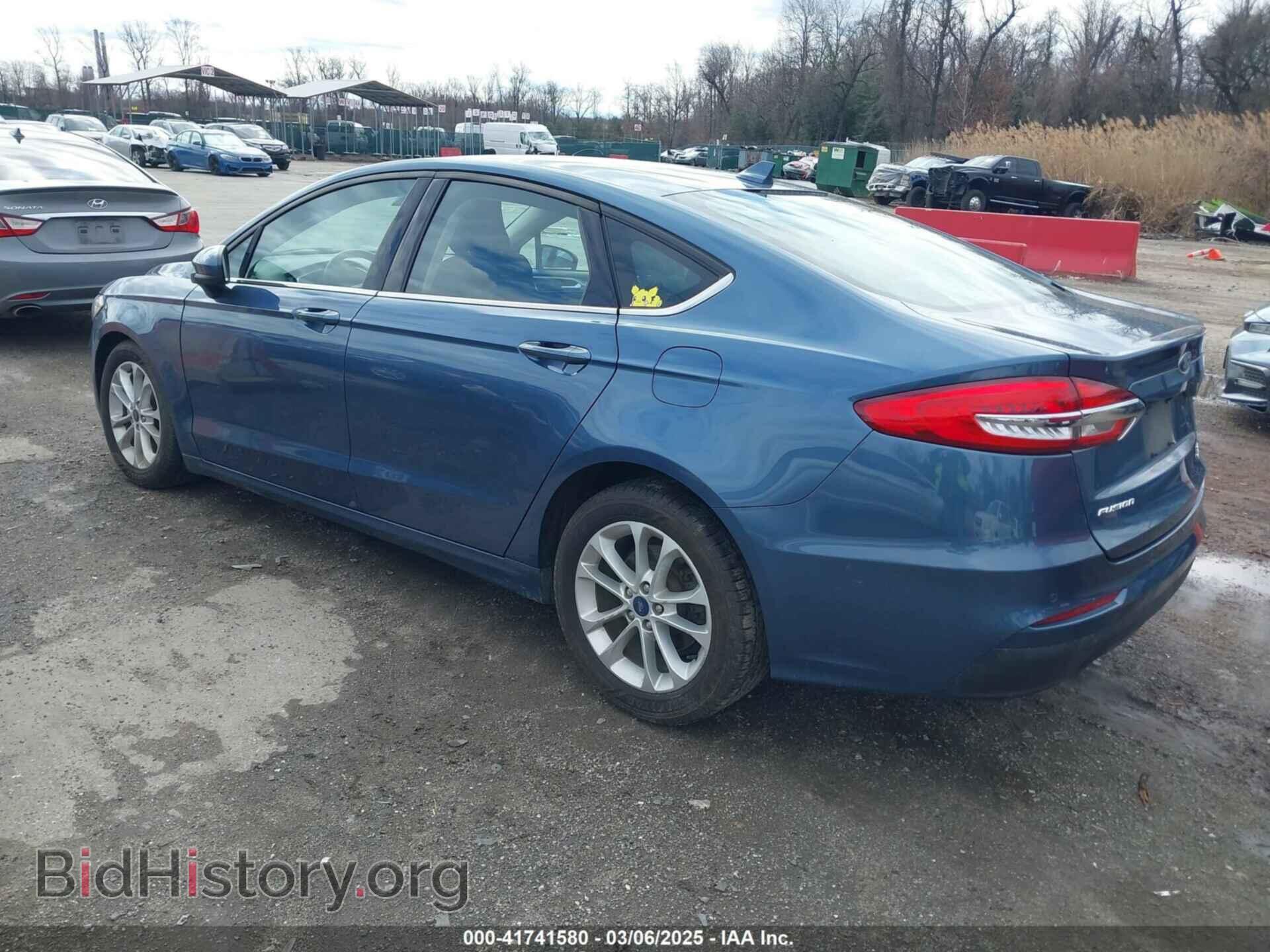 2019 FORD FUSION - VIN: 3FA6P0HD5KR102402 - Фото 3