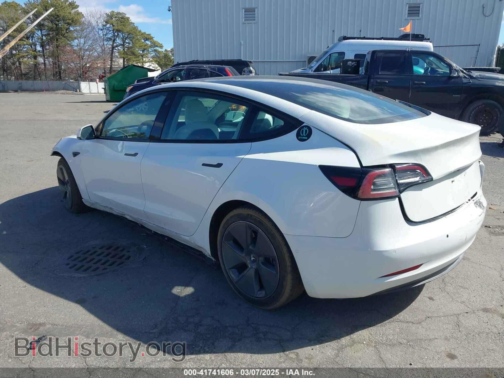 2022 TESLA MODEL 3 - VIN: 5YJ3E1EA4NF169940 - Фото 3